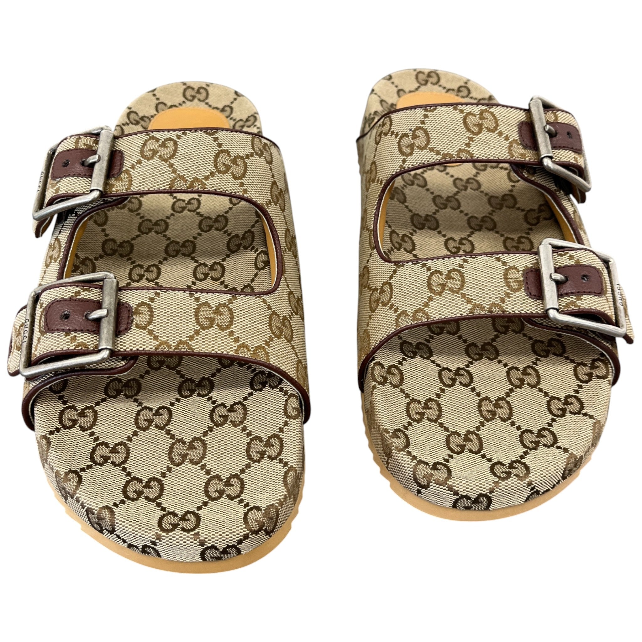 Men's Gg Sideline Sandals Beige Size EU 44 / UK 10