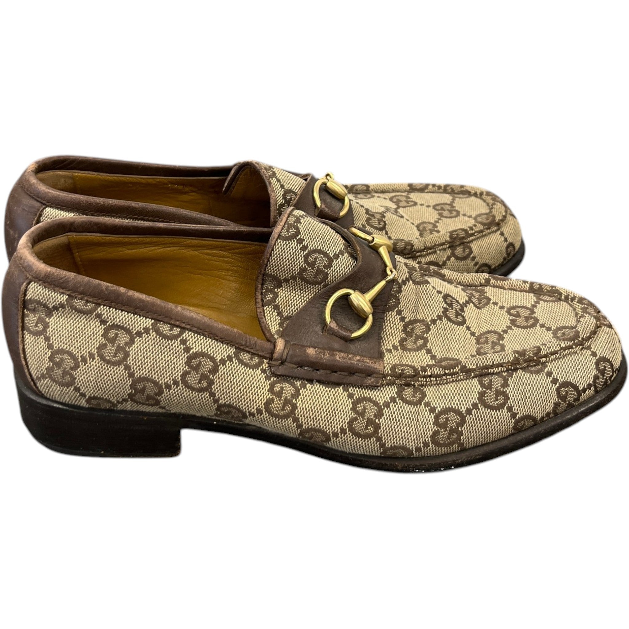 Women's Gg Supreme Loafers Beige Size EU 36.5 / UK 3.5