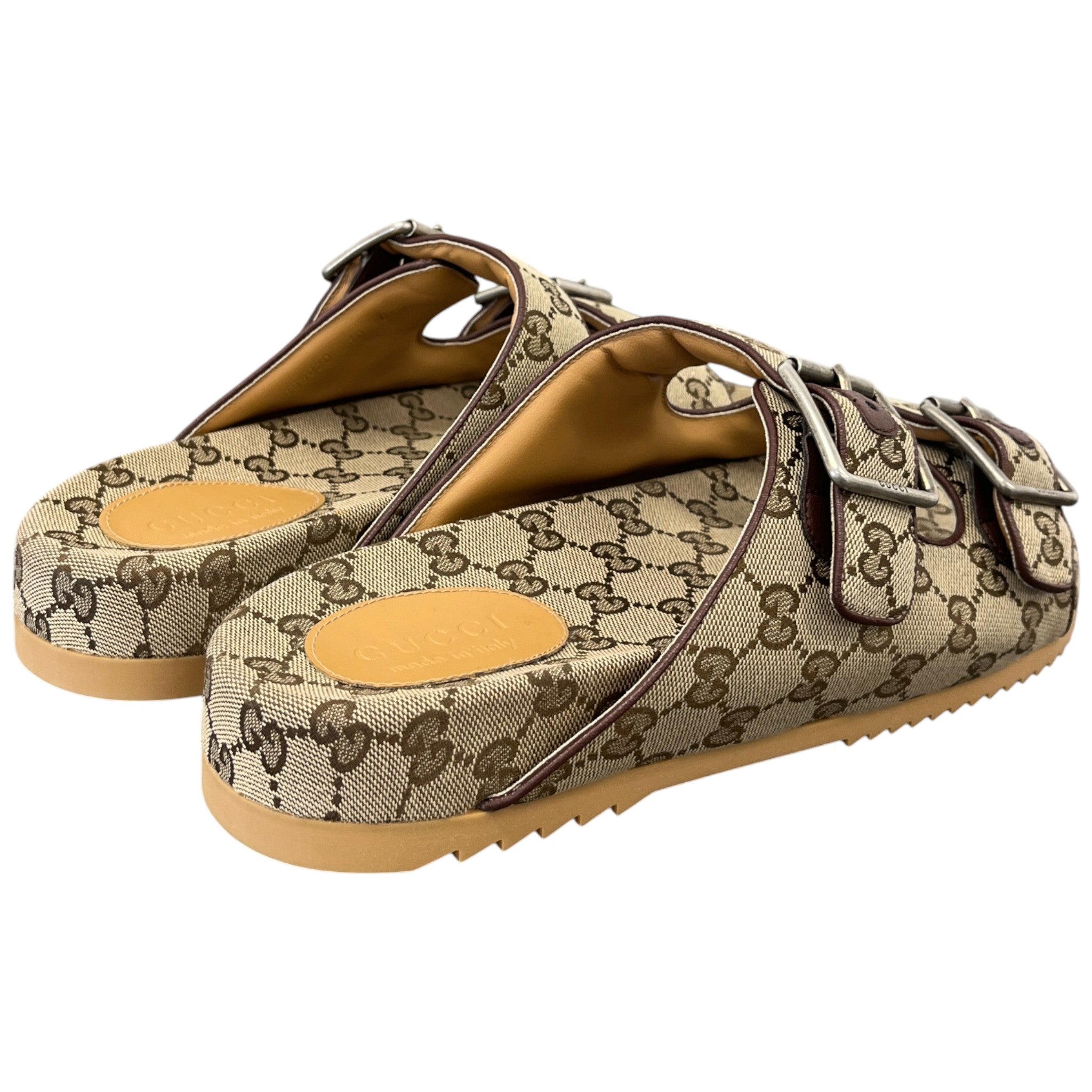 Men's Gg Sideline Sandals Beige Size EU 44 / UK 10