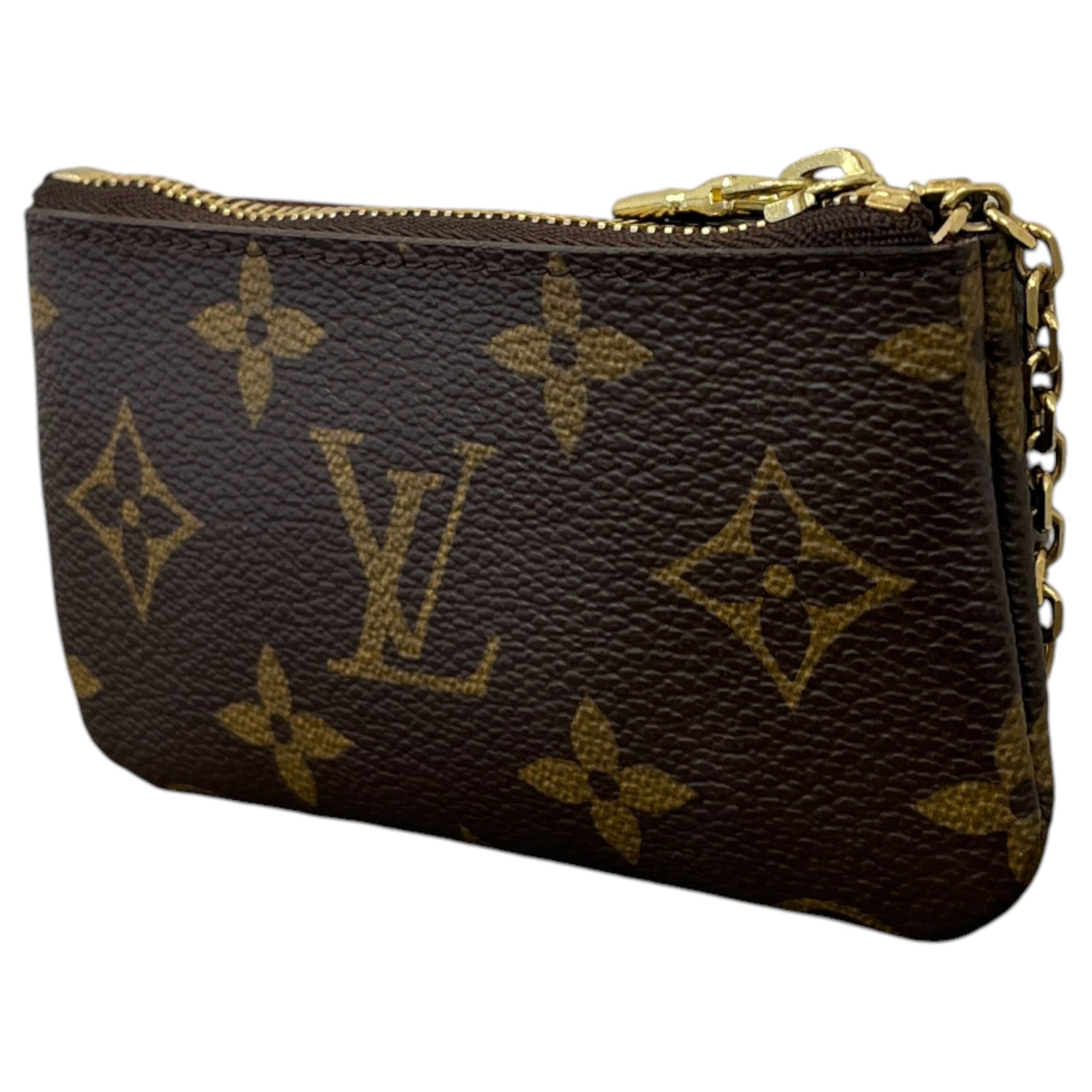 Women's Key Pouch Keyring Brown