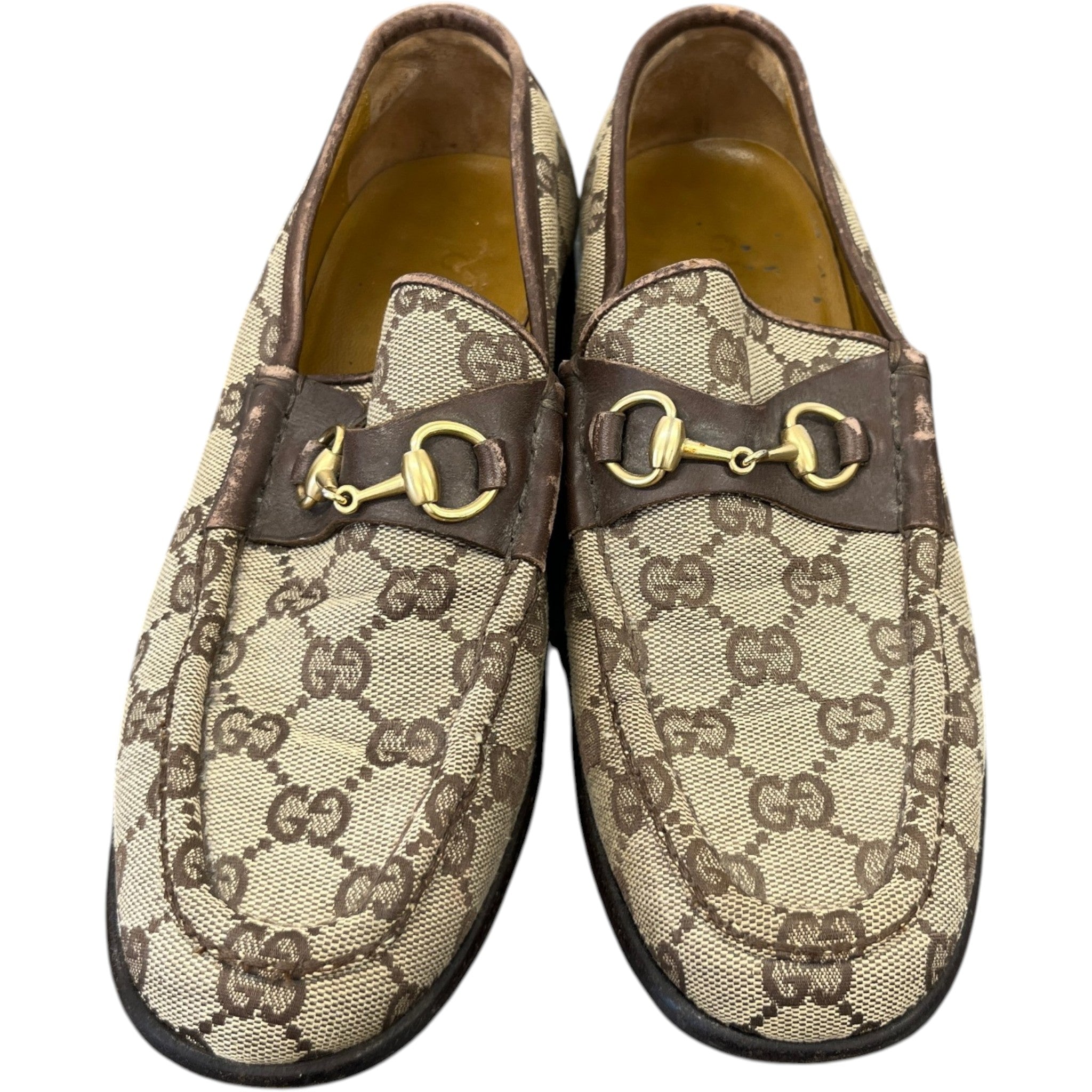 Women's Gg Supreme Loafers Beige Size EU 36.5 / UK 3.5