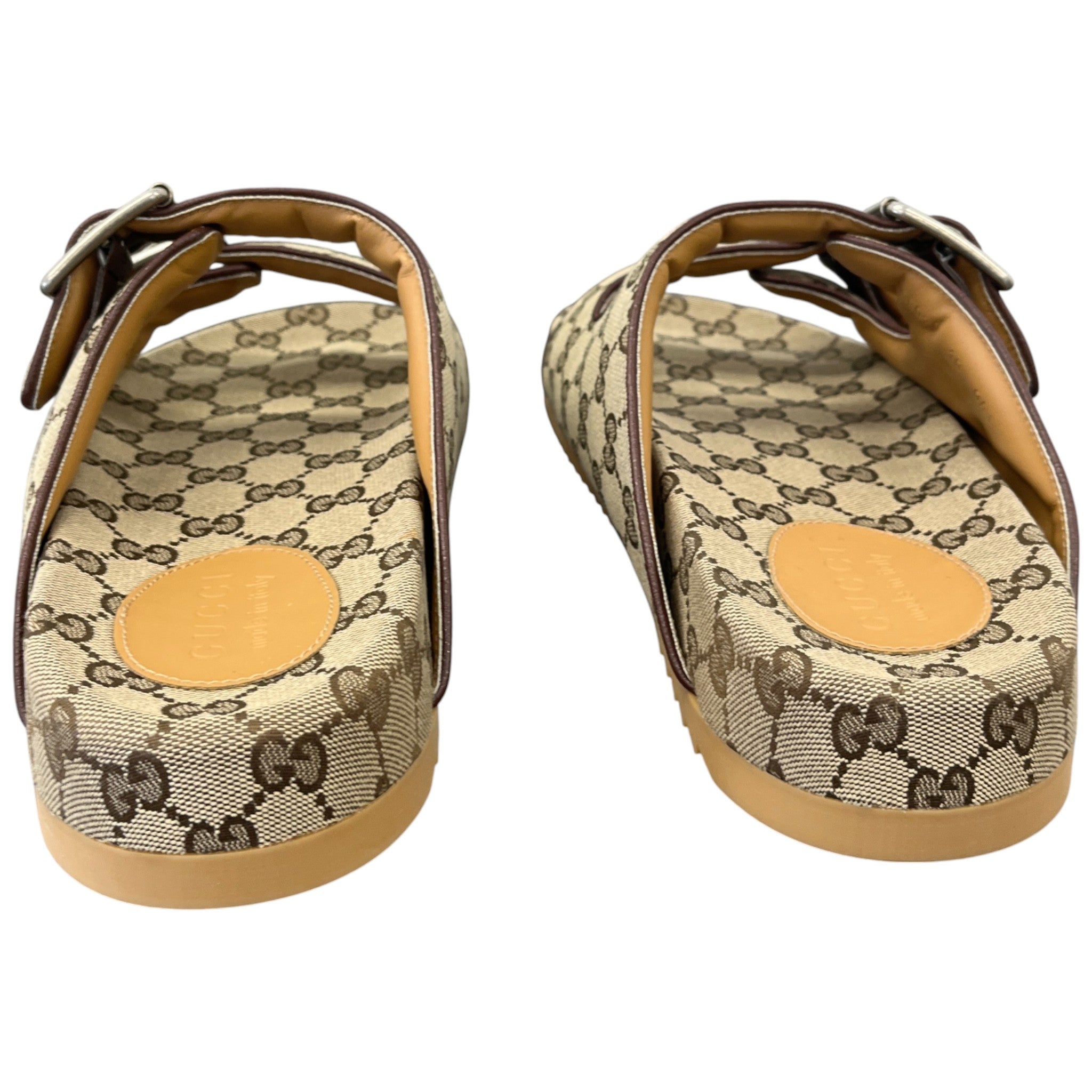 Men's Gg Sideline Sandals Beige Size EU 44 / UK 10