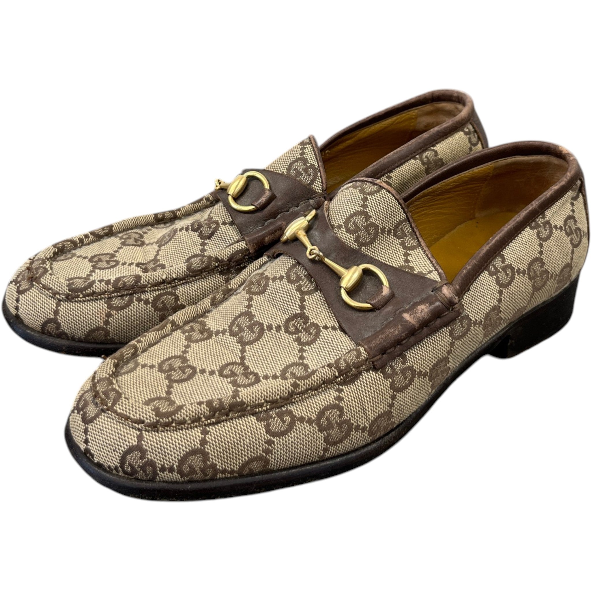 Women's Gg Supreme Loafers Beige Size EU 36.5 / UK 3.5
