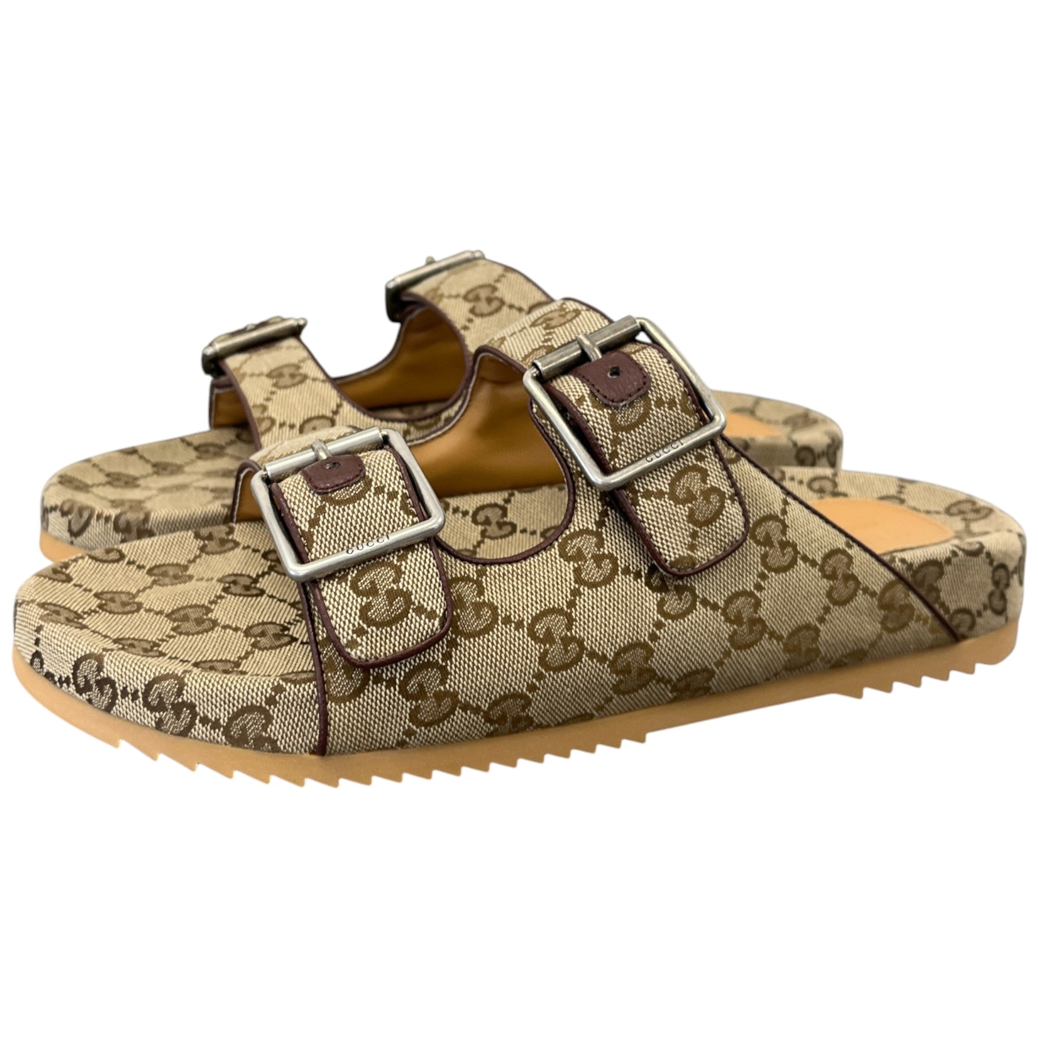 Men's Gg Sideline Sandals Beige Size EU 44 / UK 10