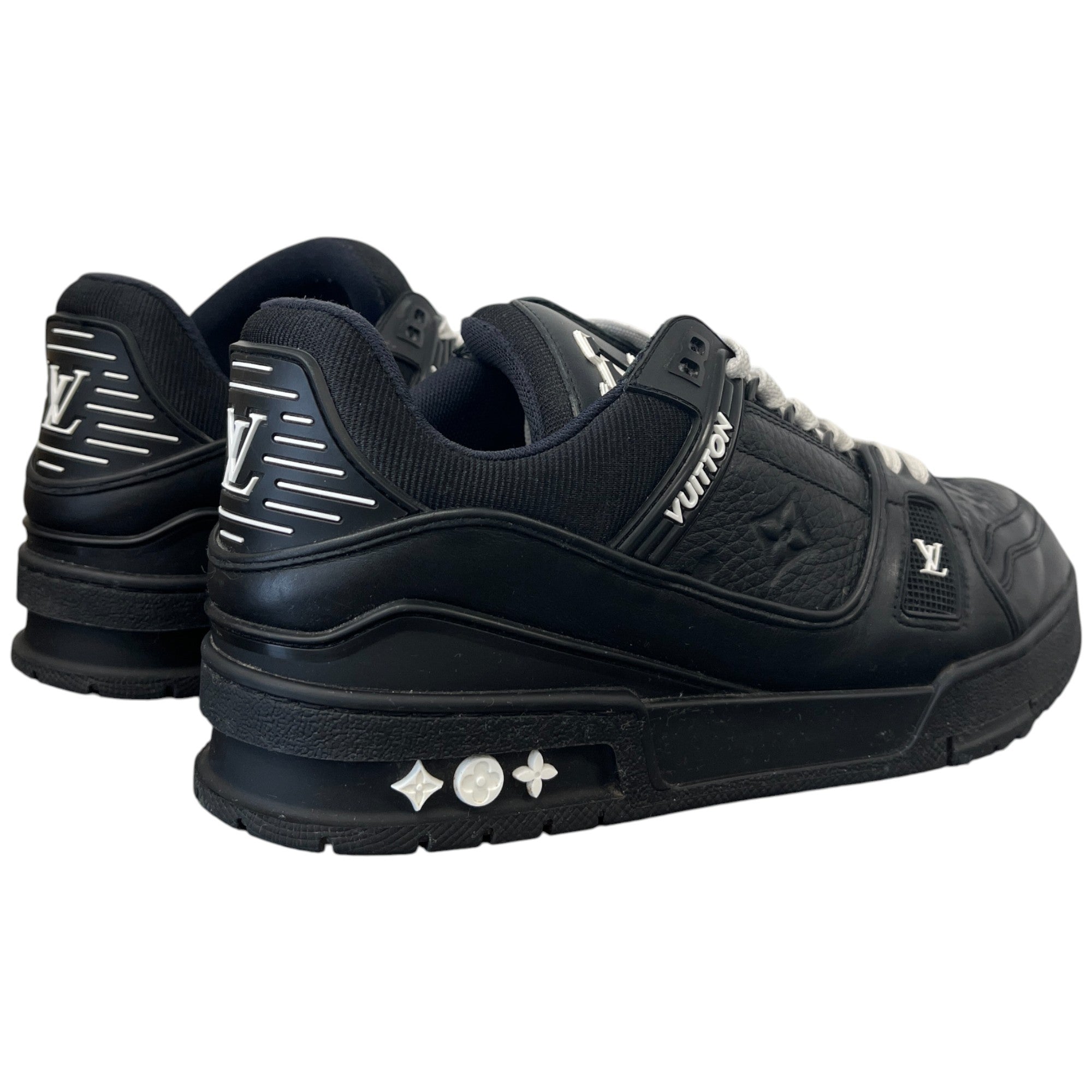 Men's Lv Low Trainers Black Size EU 40.5 / UK 6.5