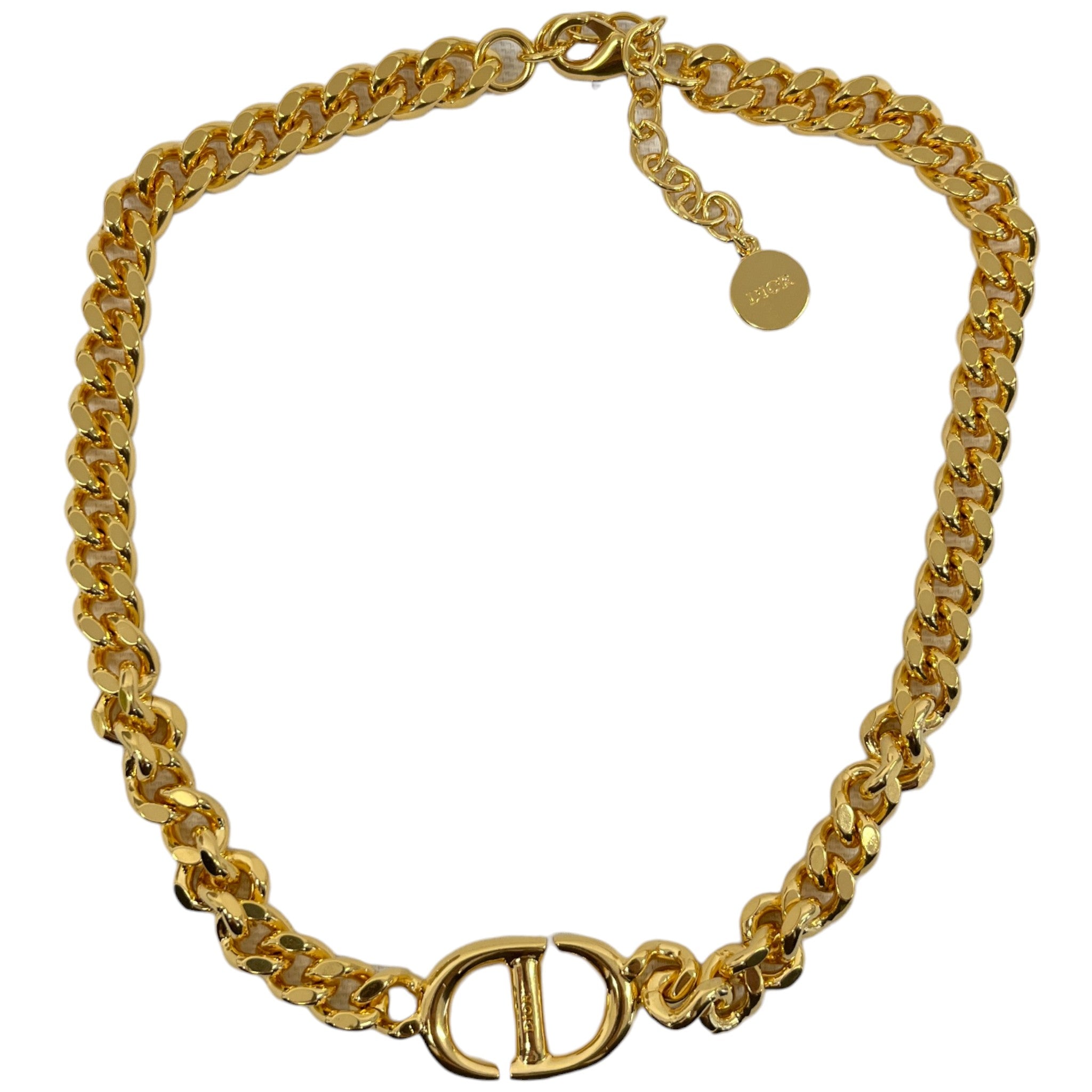 Women's Petit Cd Necklace Gold