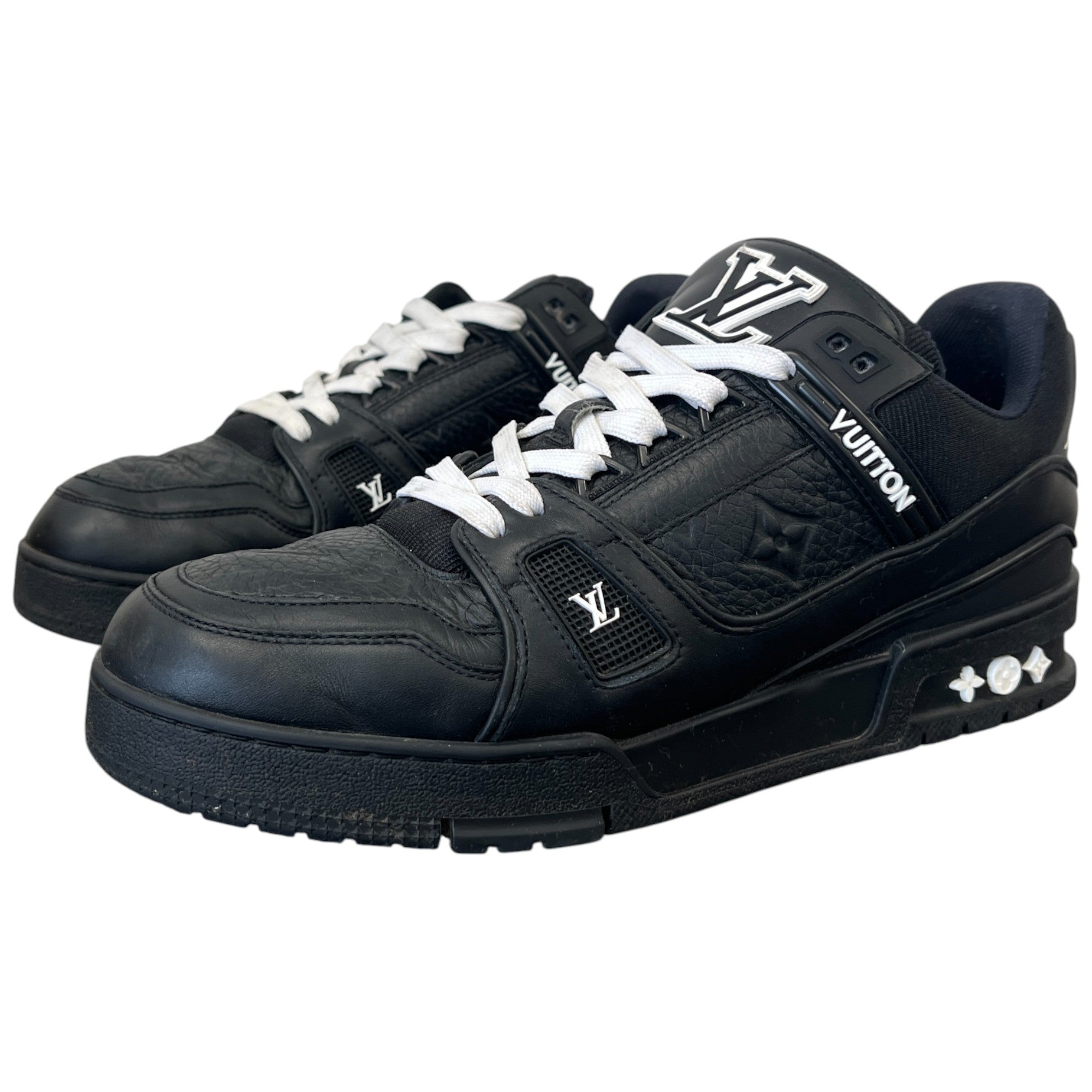 Men's Lv Low Trainers Black Size EU 40.5 / UK 6.5