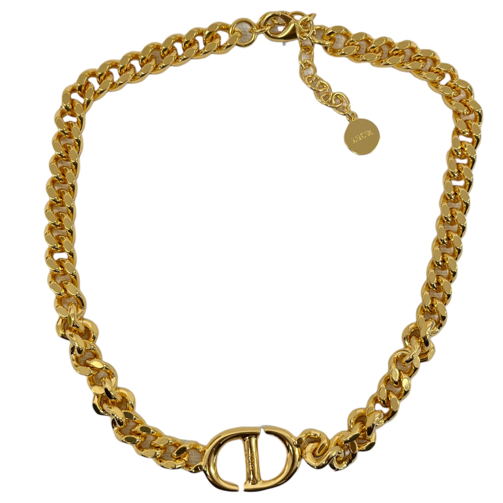 Women's Petit Cd Necklace Gold