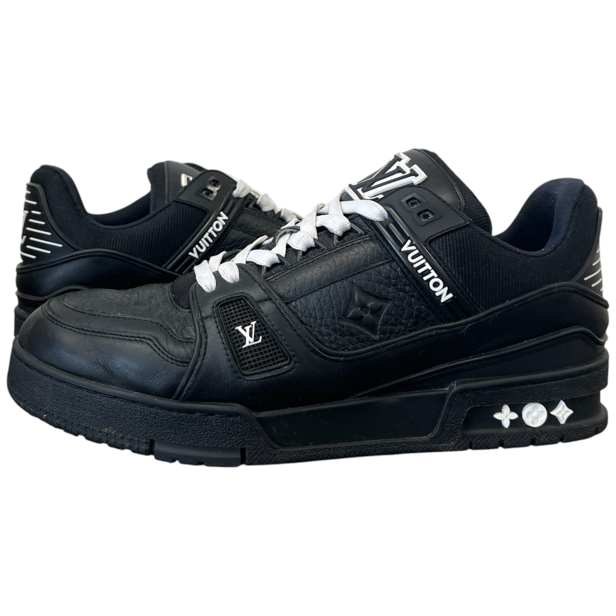 Men's Lv Low Trainers Black Size EU 40.5 / UK 6.5