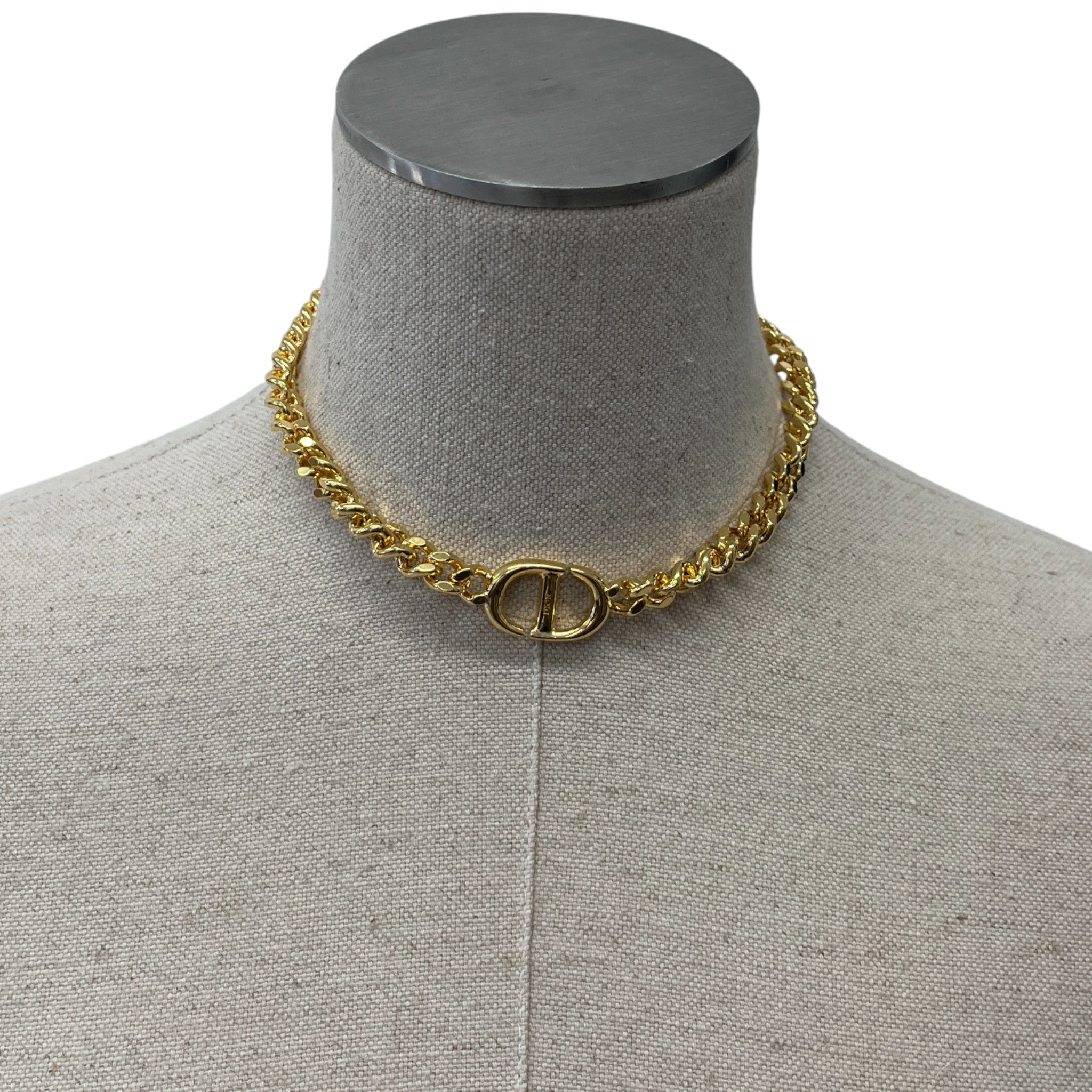 Women's Petit Cd Necklace Gold