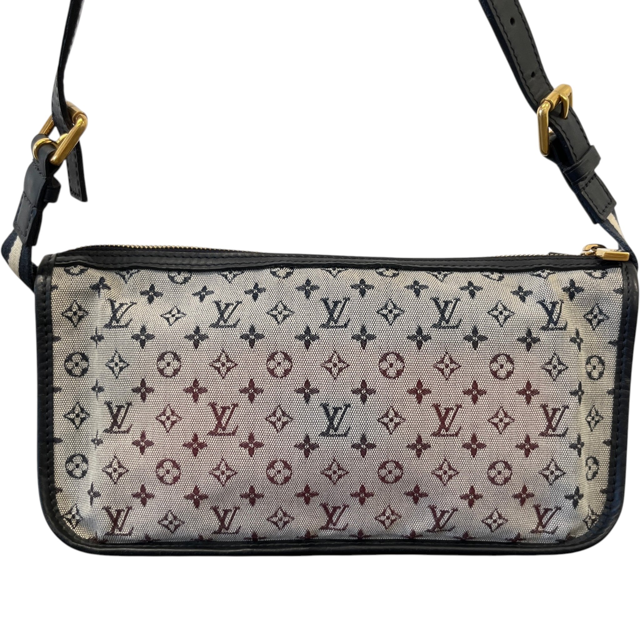 Women's Monogram Mini Pochette Kathleen Bag Blue