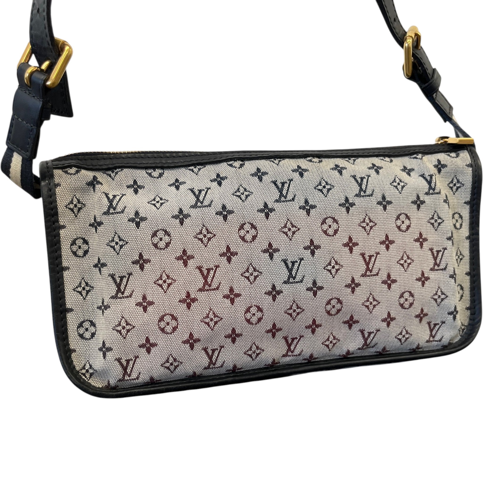 Women's Monogram Mini Pochette Kathleen Bag Blue