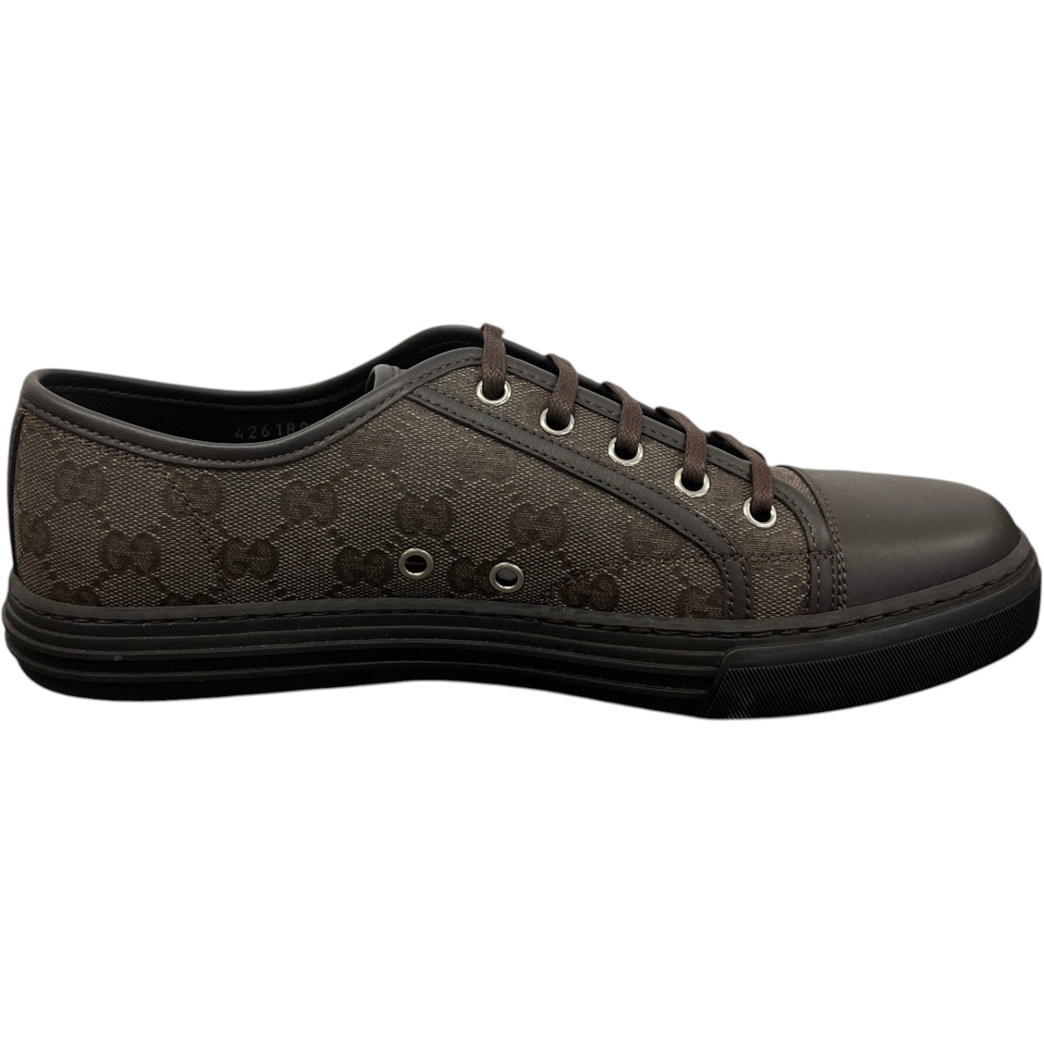 Men's Gg Supreme Low Trainers Brown Size EU 41.5 / UK 7.5