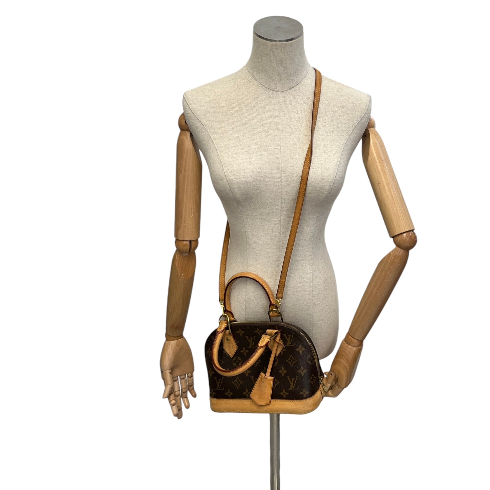 Women's Monogram Alma Bb Bag Brown