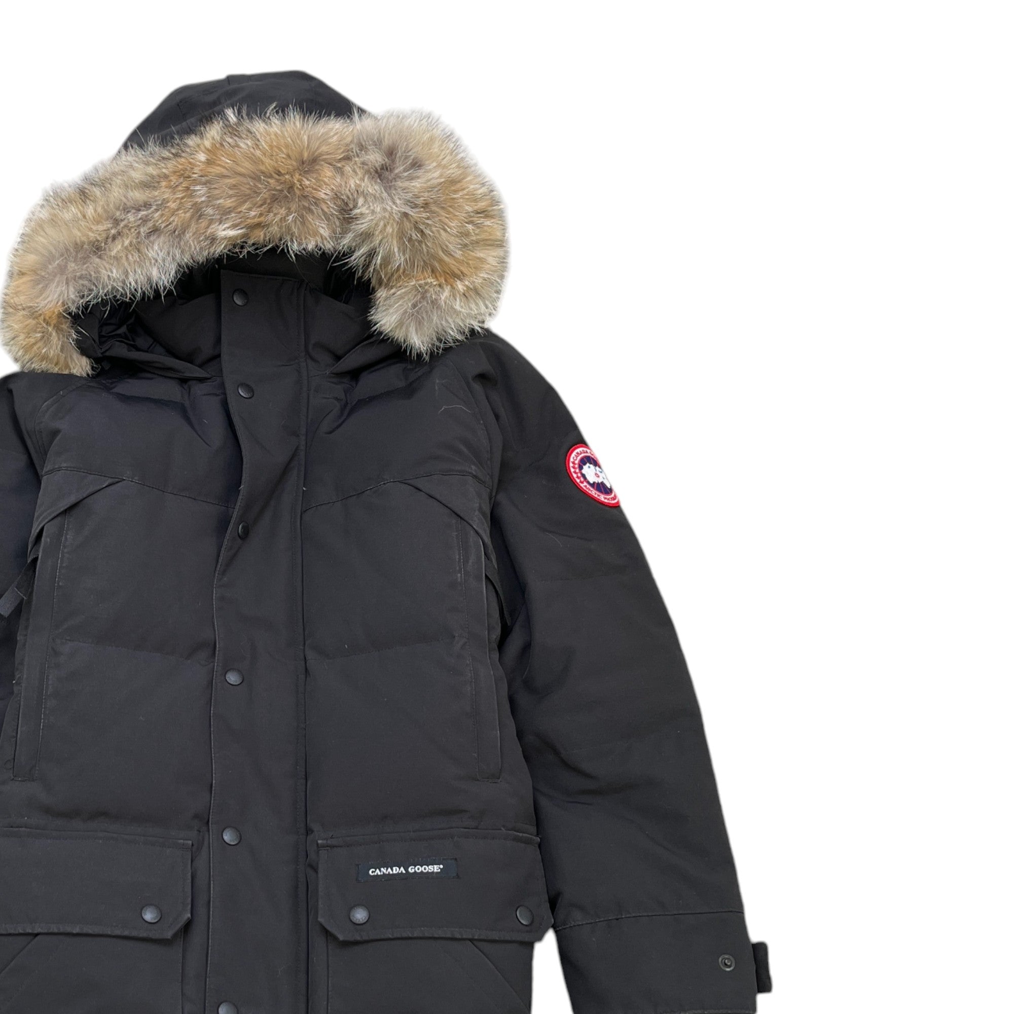 Men's Emory Parka Down Jacket Black Size S