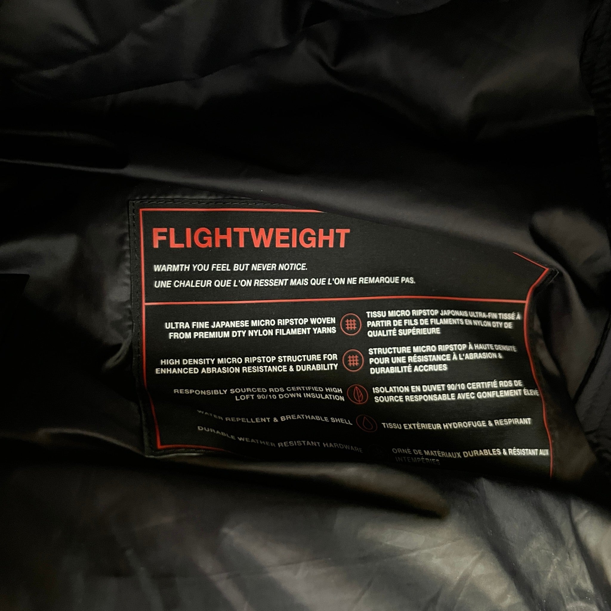 Men's Flightweight Bushwick Gilet Black Size S