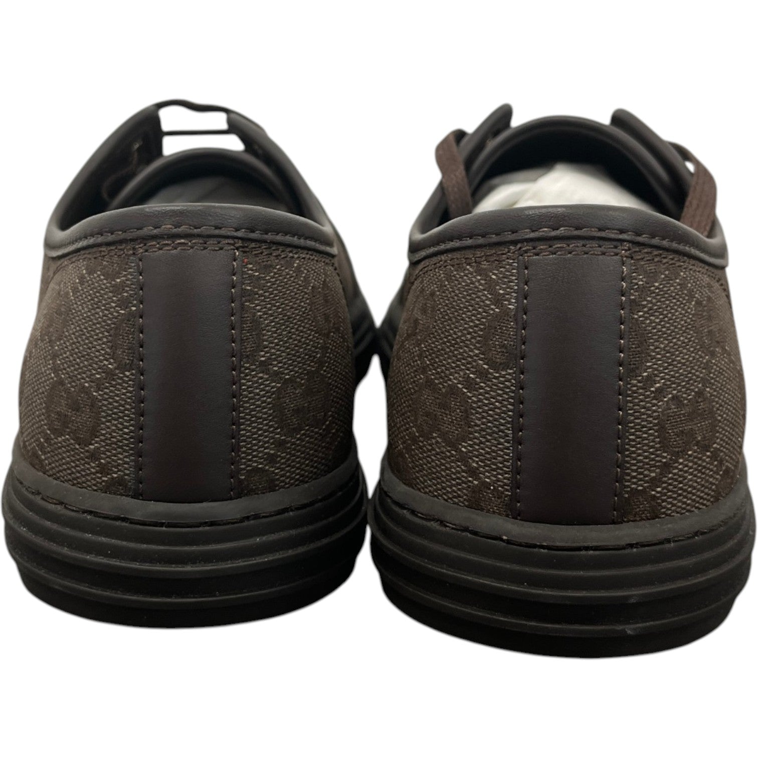 Men's Gg Supreme Low Trainers Brown Size EU 41.5 / UK 7.5
