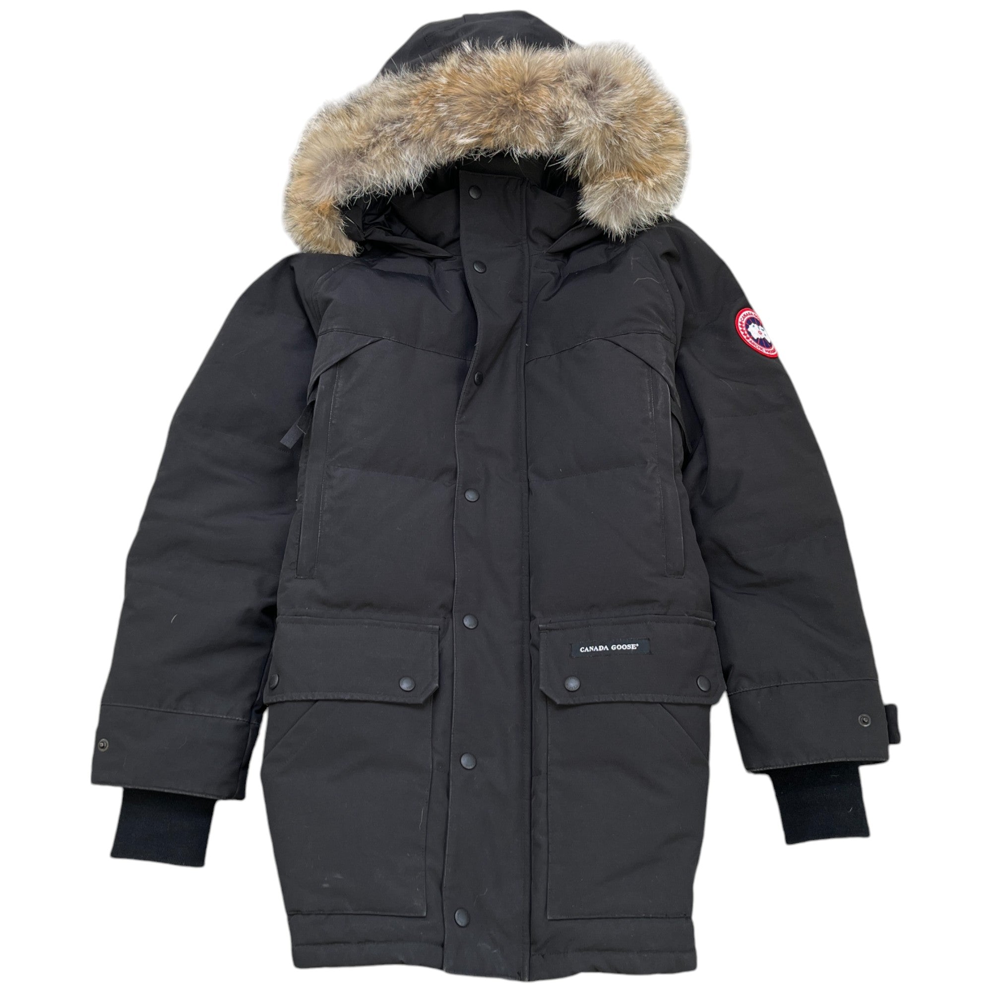 Men's Emory Parka Down Jacket Black Size S