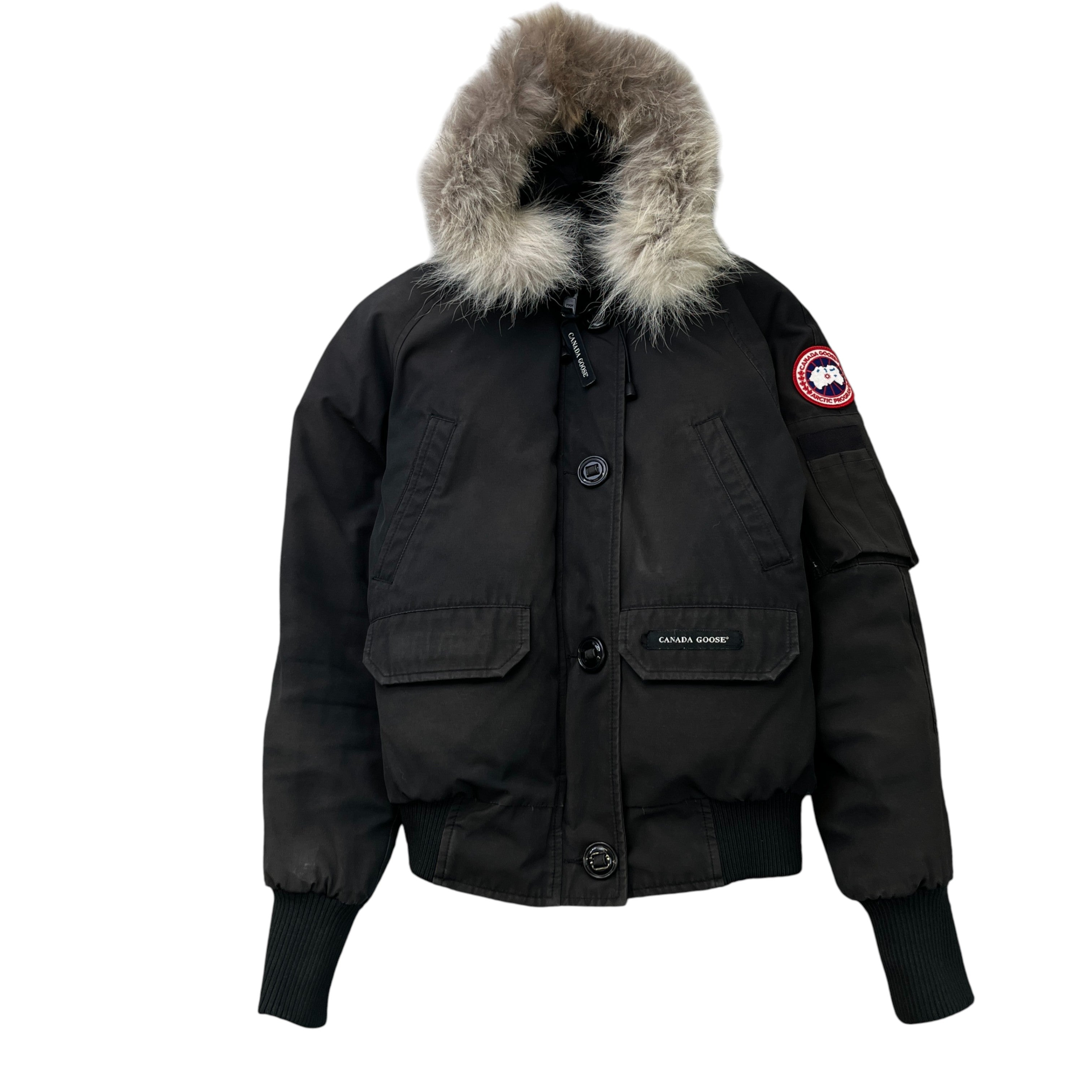 Women's Chilliwack Bomber Down Jacket Black Size XS