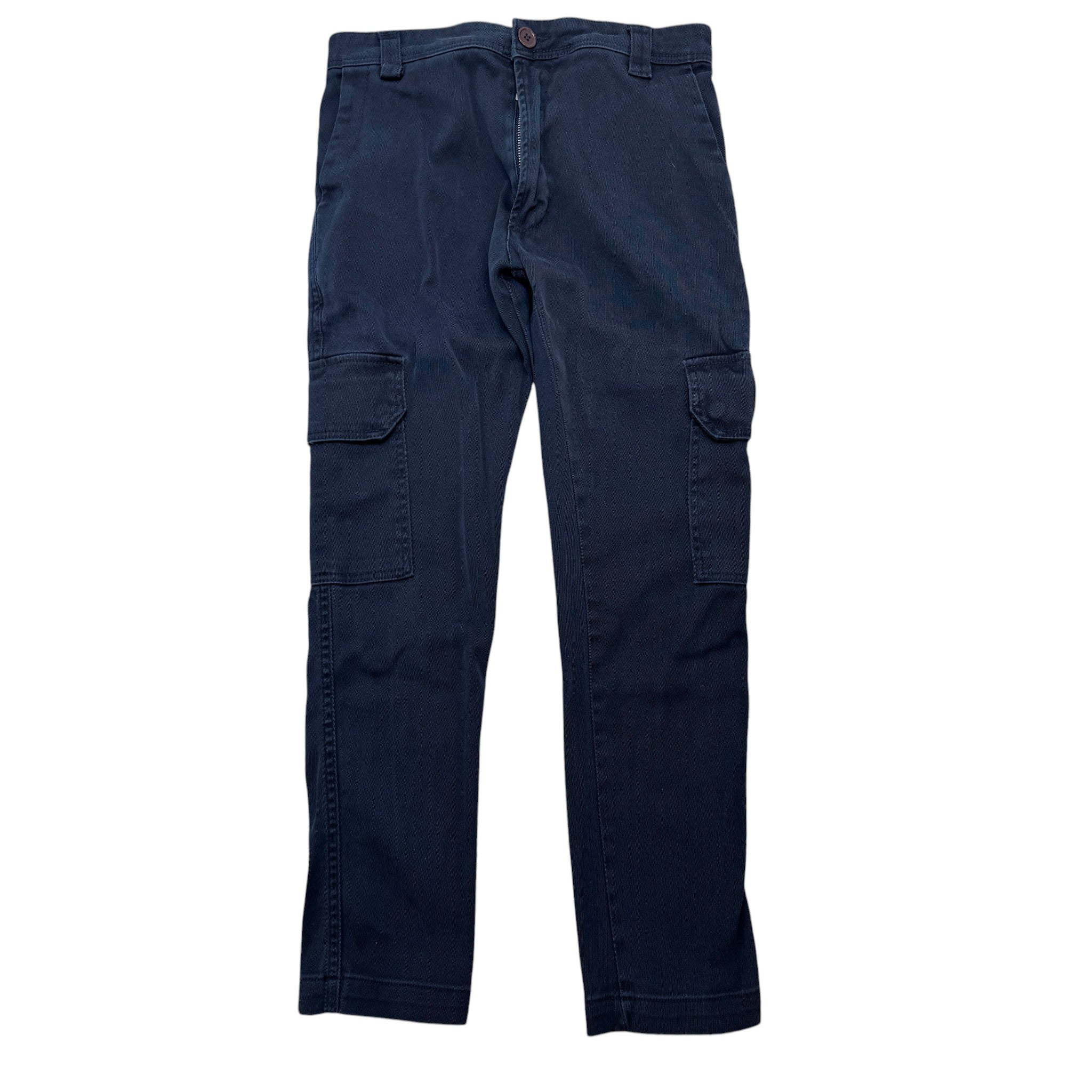 Men's Plaque Logo Trousers Navy Size S