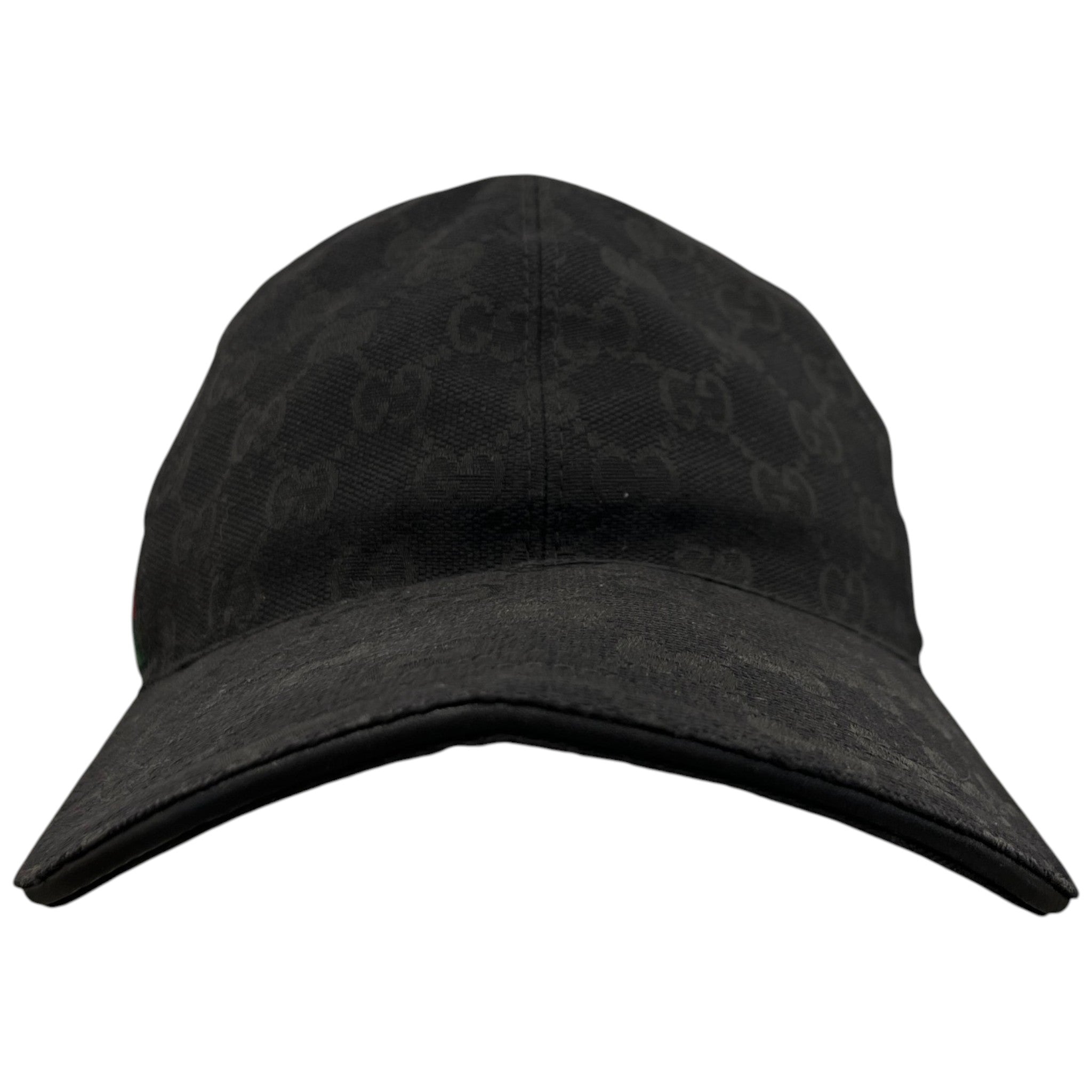 Men's Gg Supreme Web Cap Black Size S