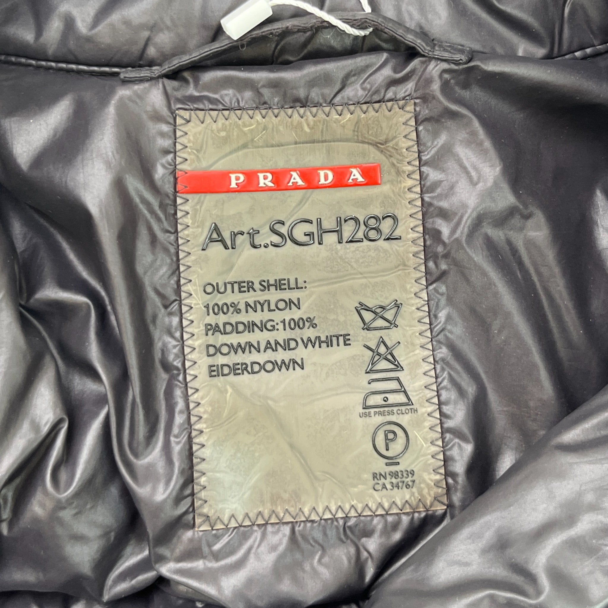 Men's Plaque Logo Gilet Grey Size IT 46 / S