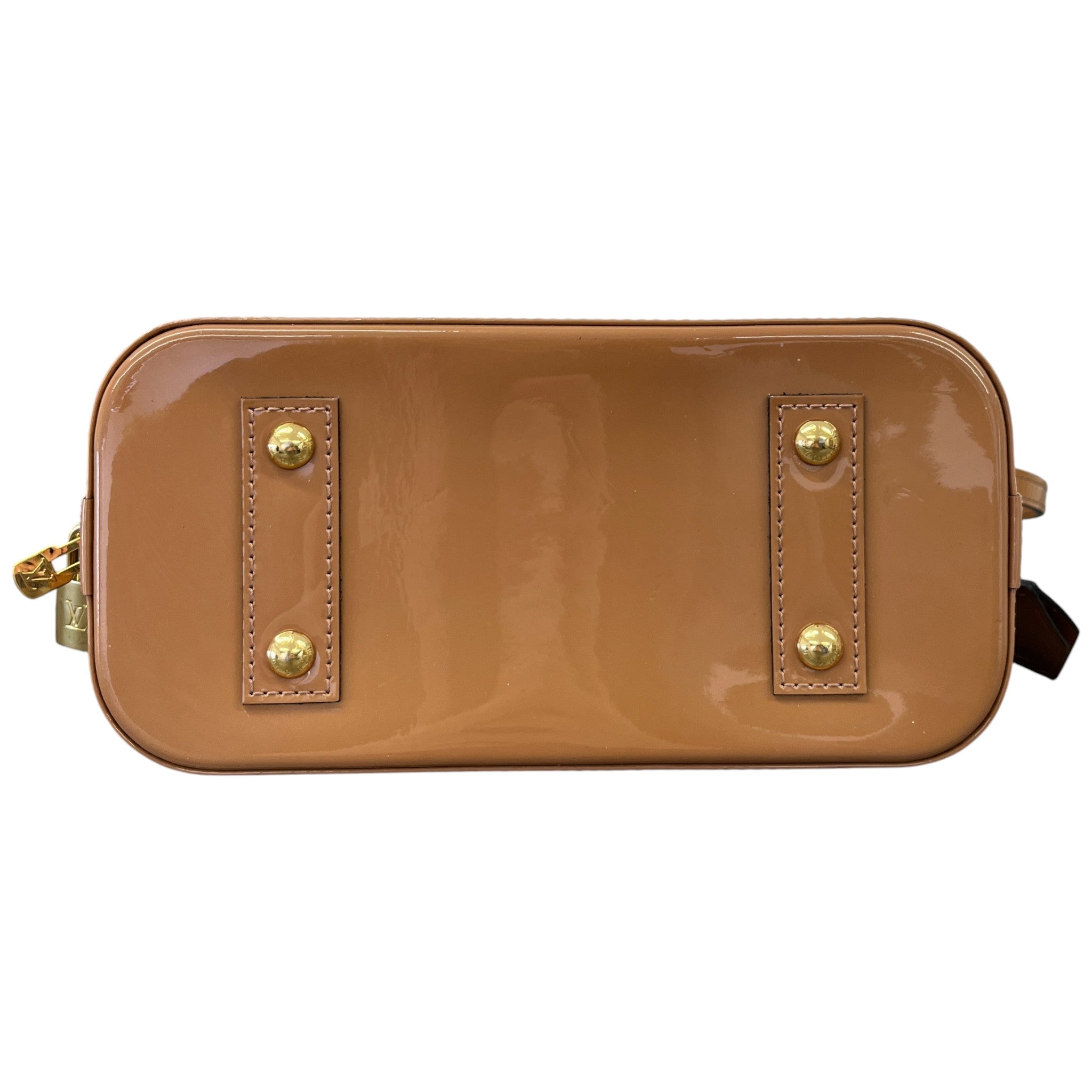 Women's Vernis Leather Alma Bb Bag Nude