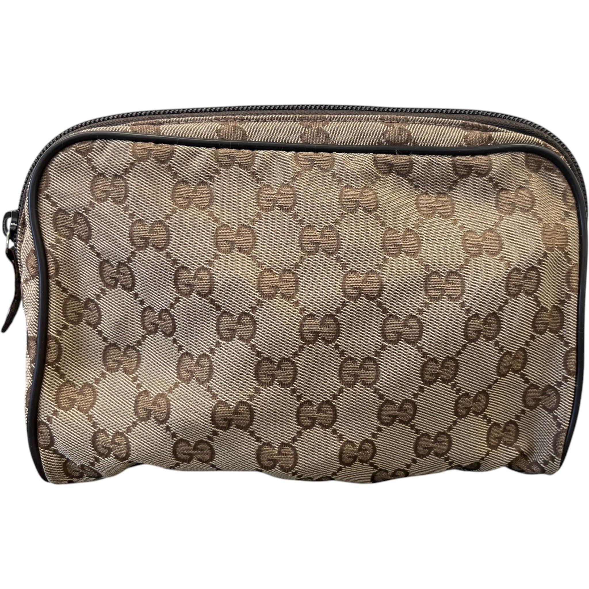 Women's Gg Supreme Pouch Beige