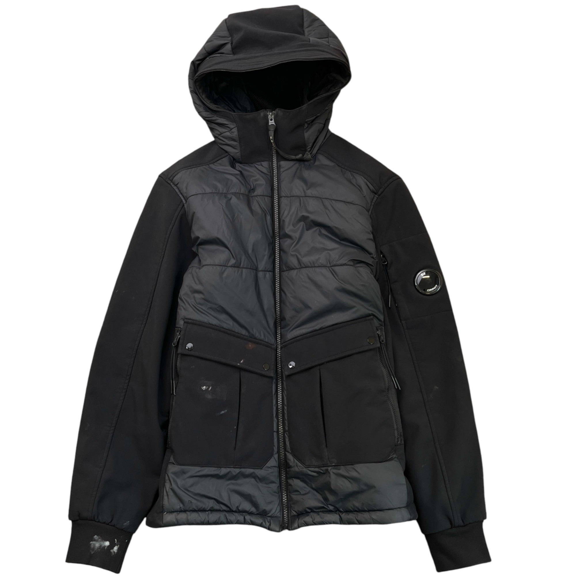 Men's Junior Lens Shell Jacket Black Size Age 14