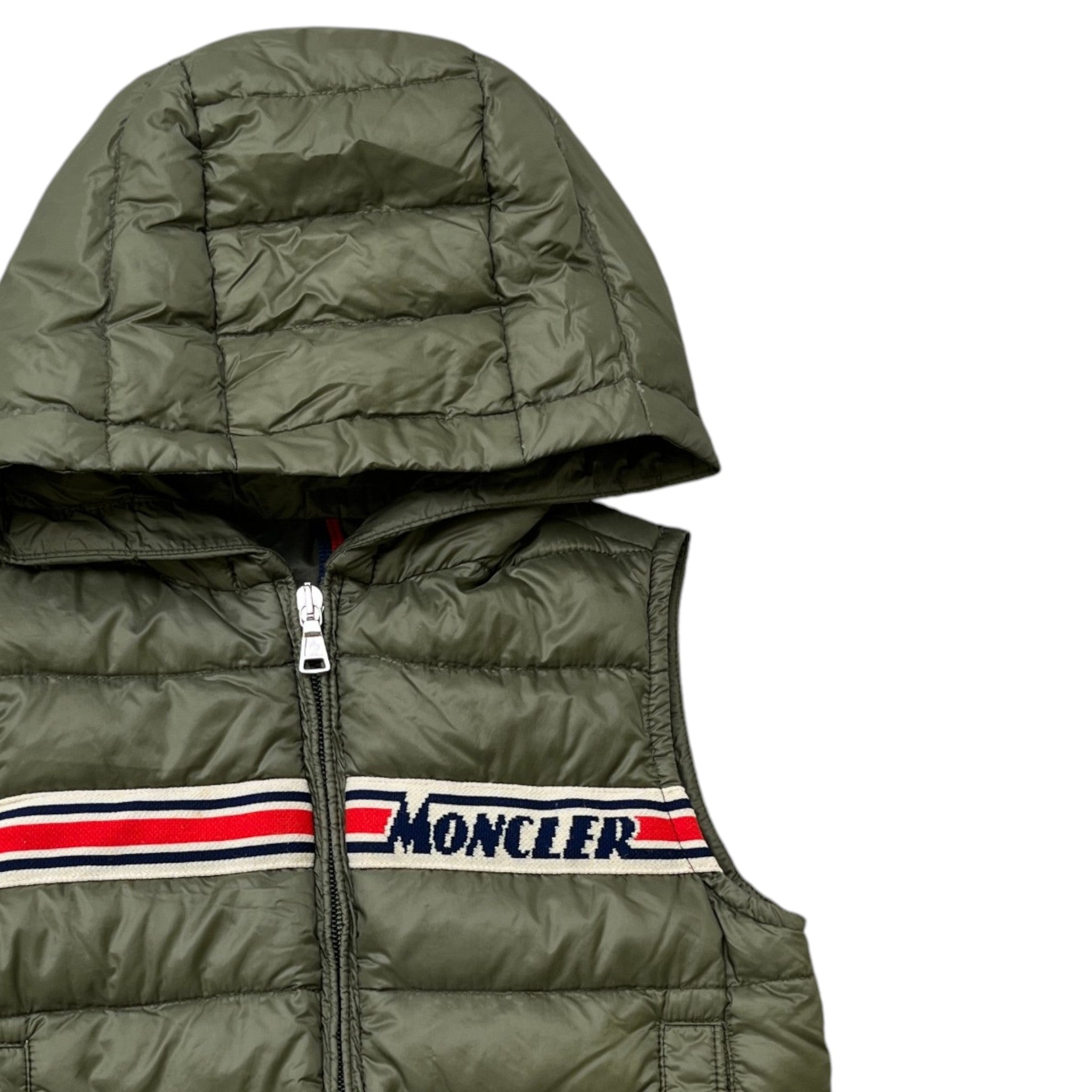 Men's Boys Age 4 Bargy Gilet Khaki Size XXS