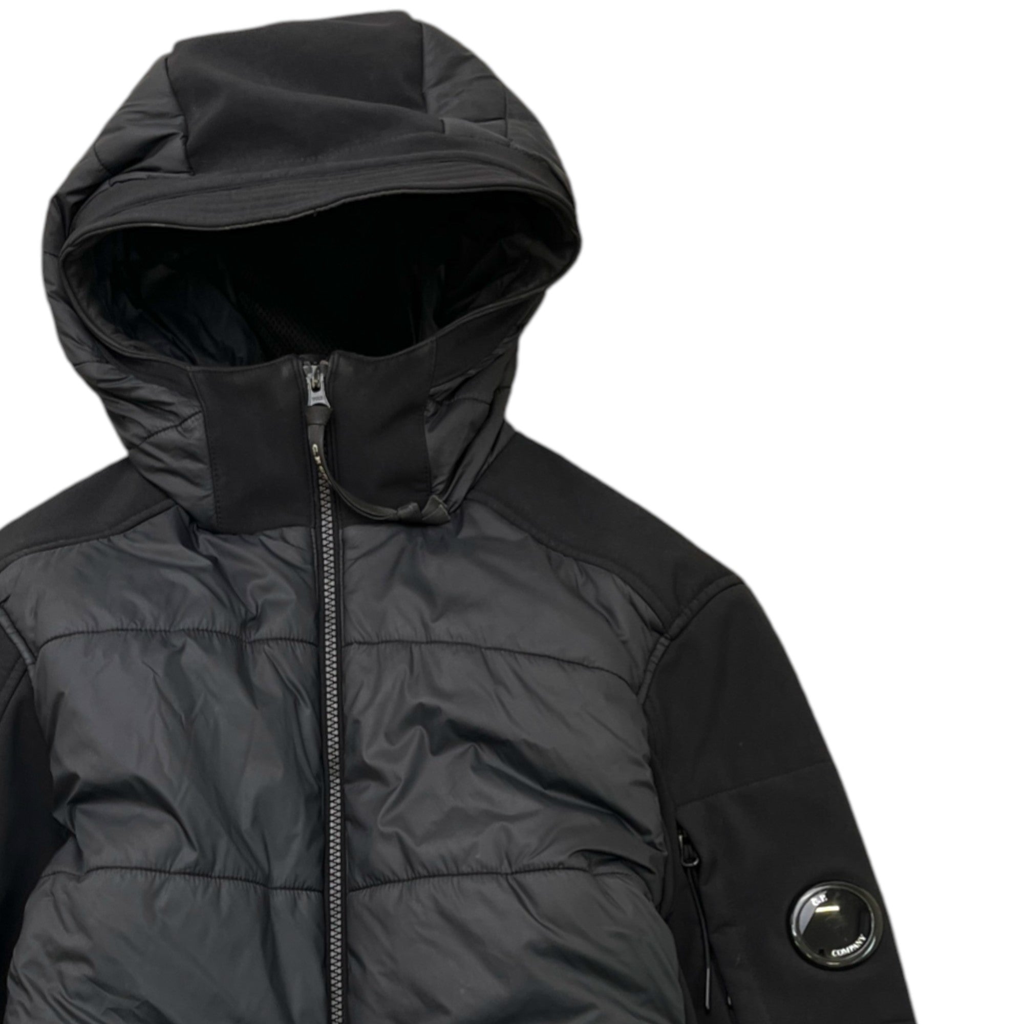 Men's Junior Lens Shell Jacket Black Size Age 14