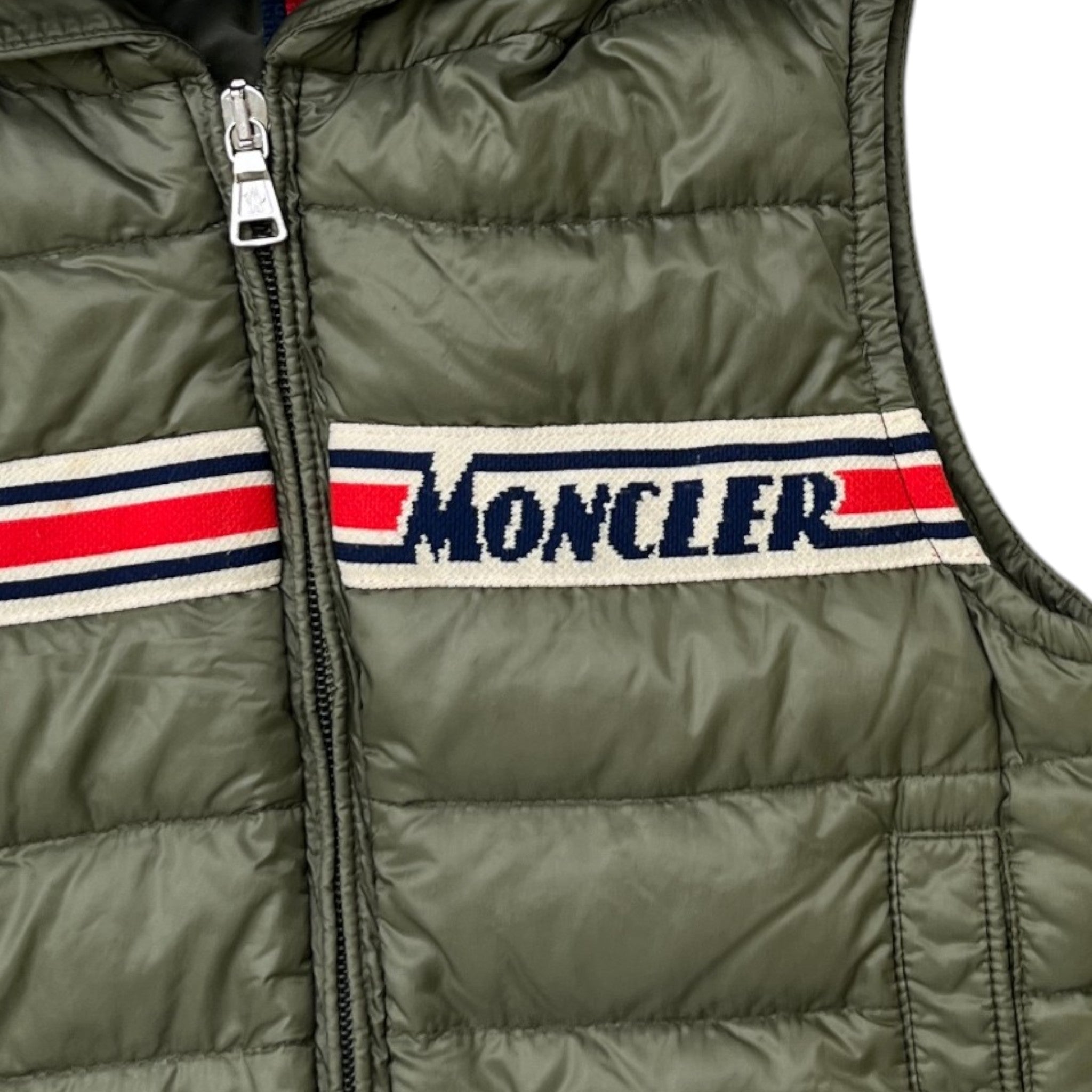Men's Boys Age 4 Bargy Gilet Khaki Size XXS