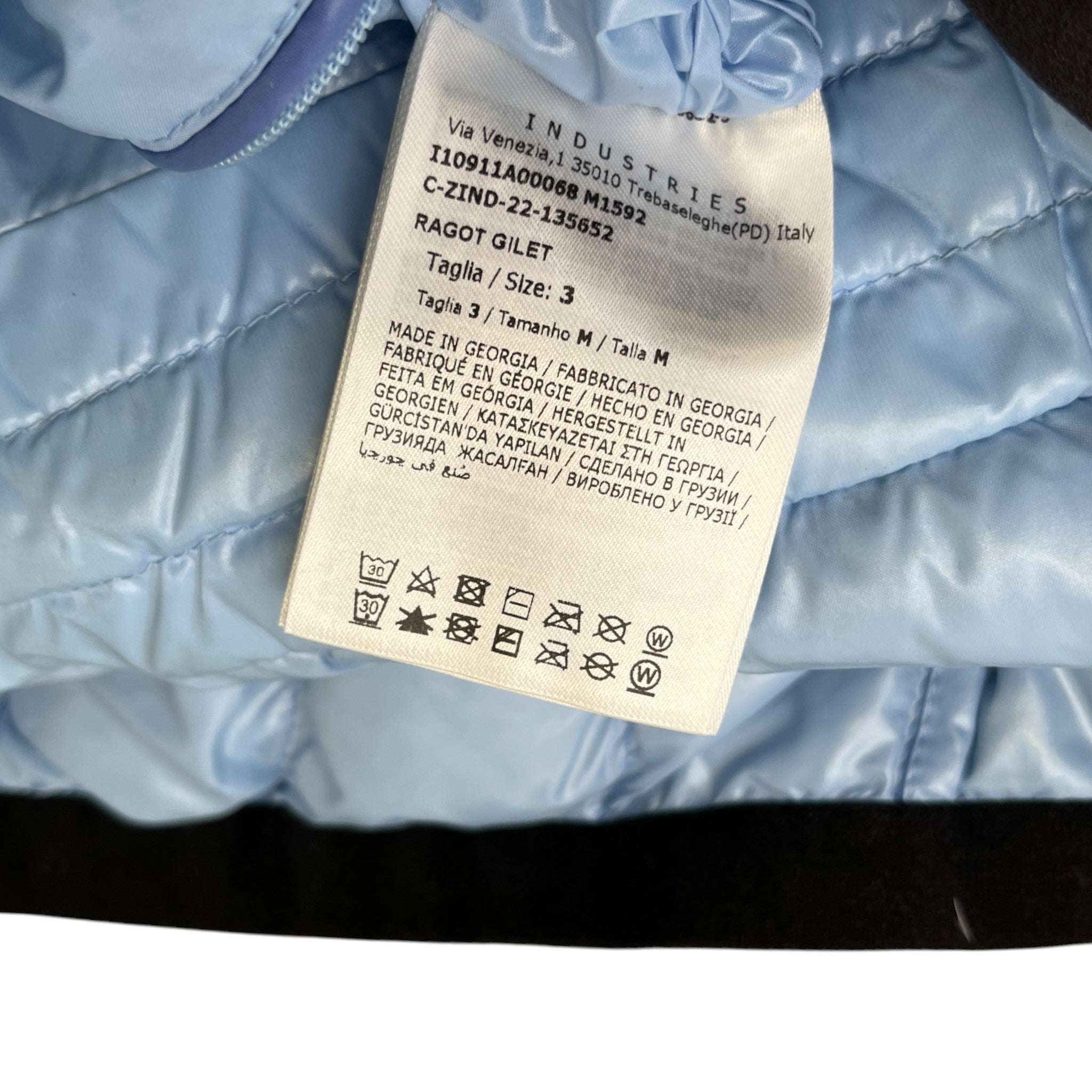 Men's Ragot Gilet Blue Size 3 / L