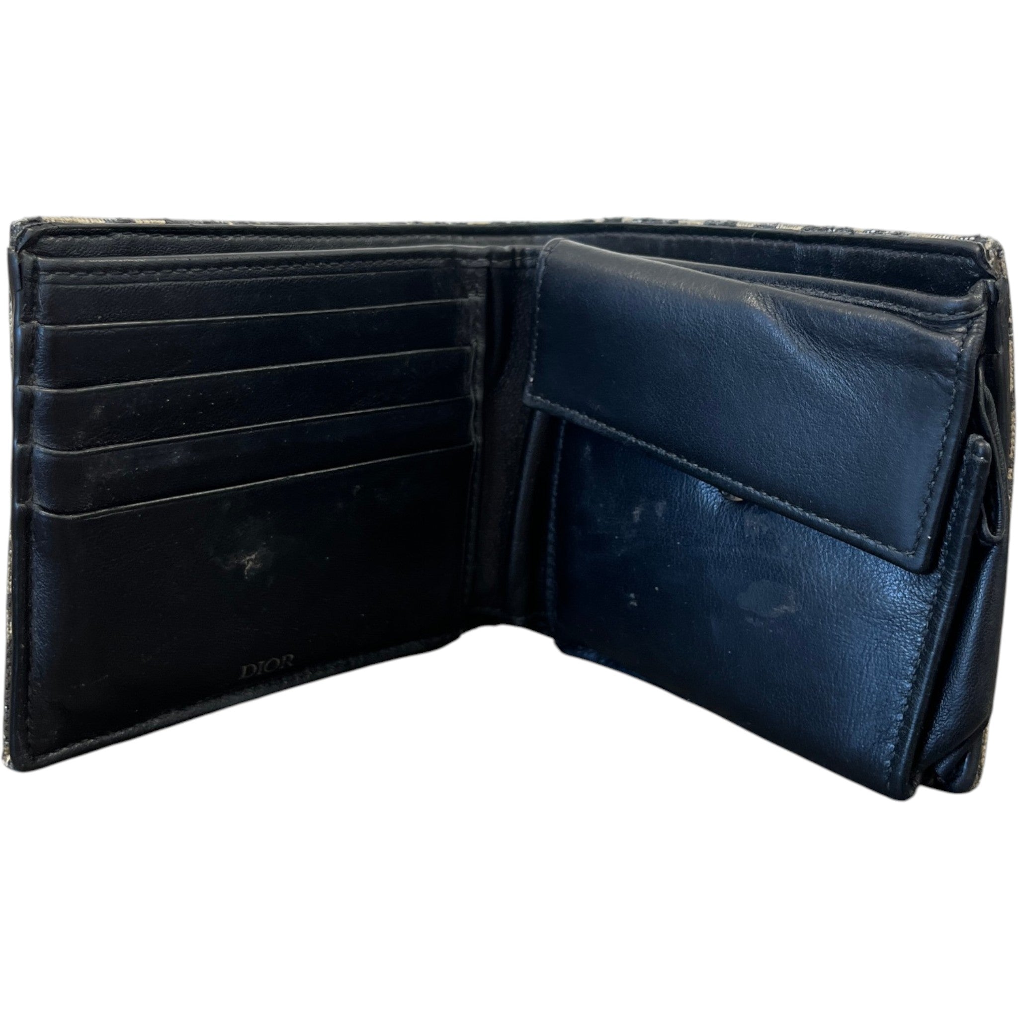 Men's Oblique Wallet Black