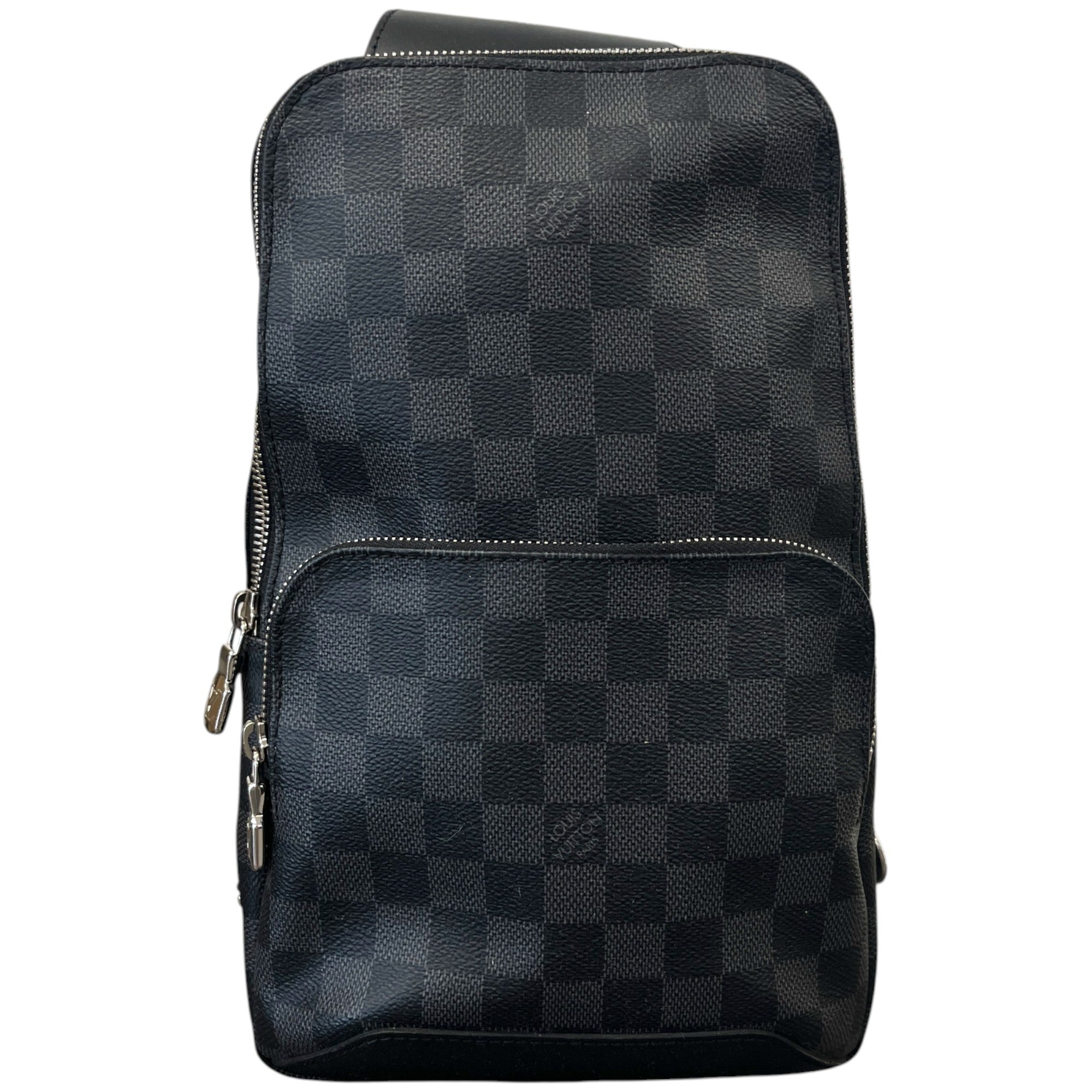 Men's Damier Graphite Avenue Nm Slingbag Messenger Bag Black