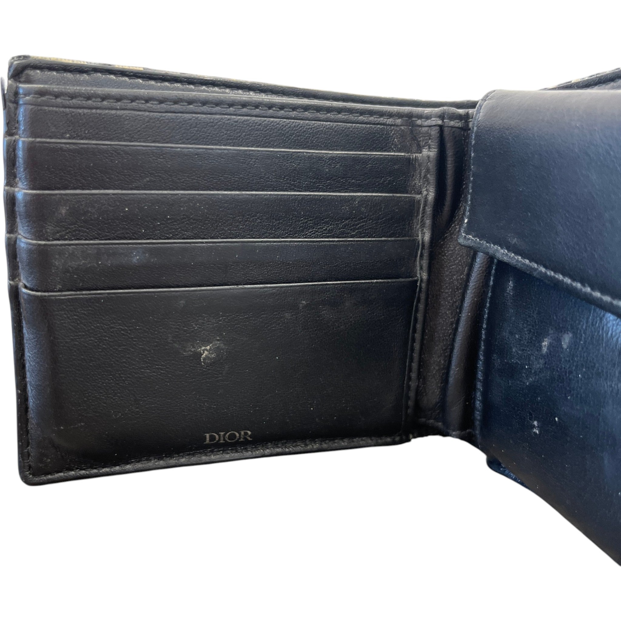 Men's Oblique Wallet Black