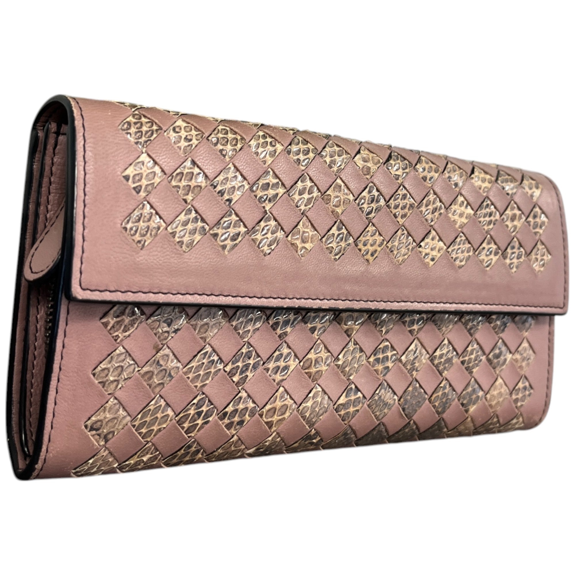 Women's Inrecciato Purse Pink