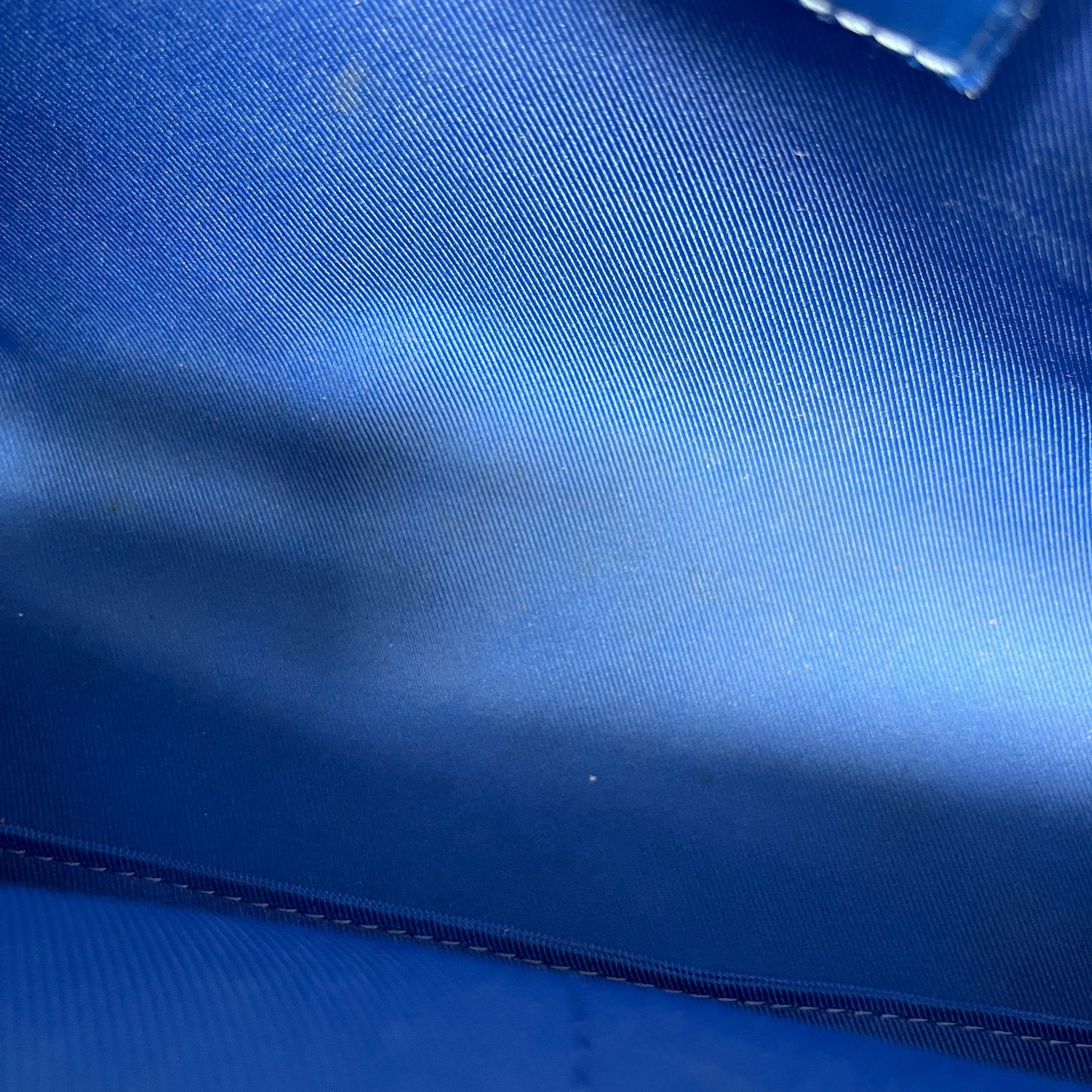 Men's Monogram Clouds Soft Trunk Bag Blue