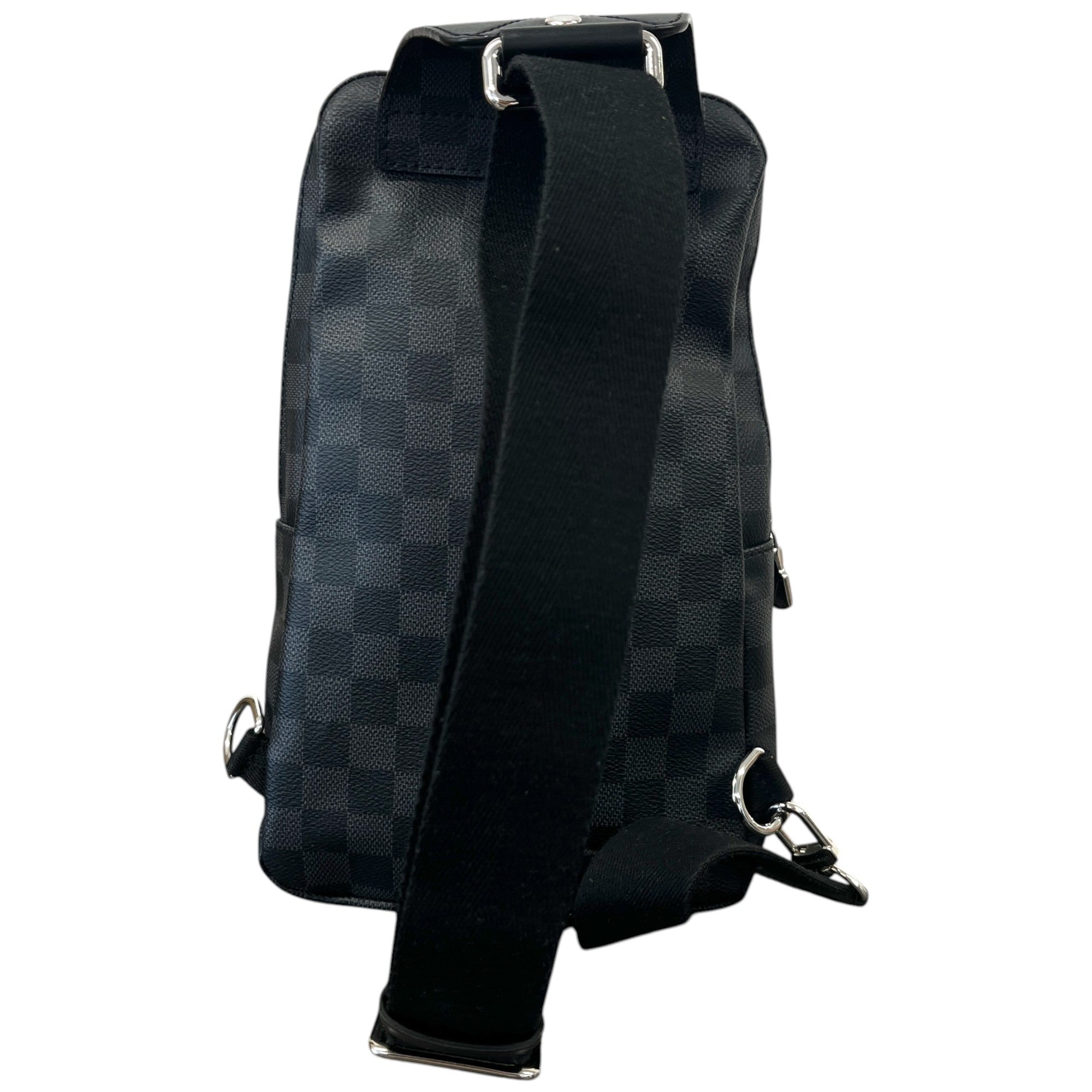Men's Damier Graphite Avenue Nm Slingbag Messenger Bag Black