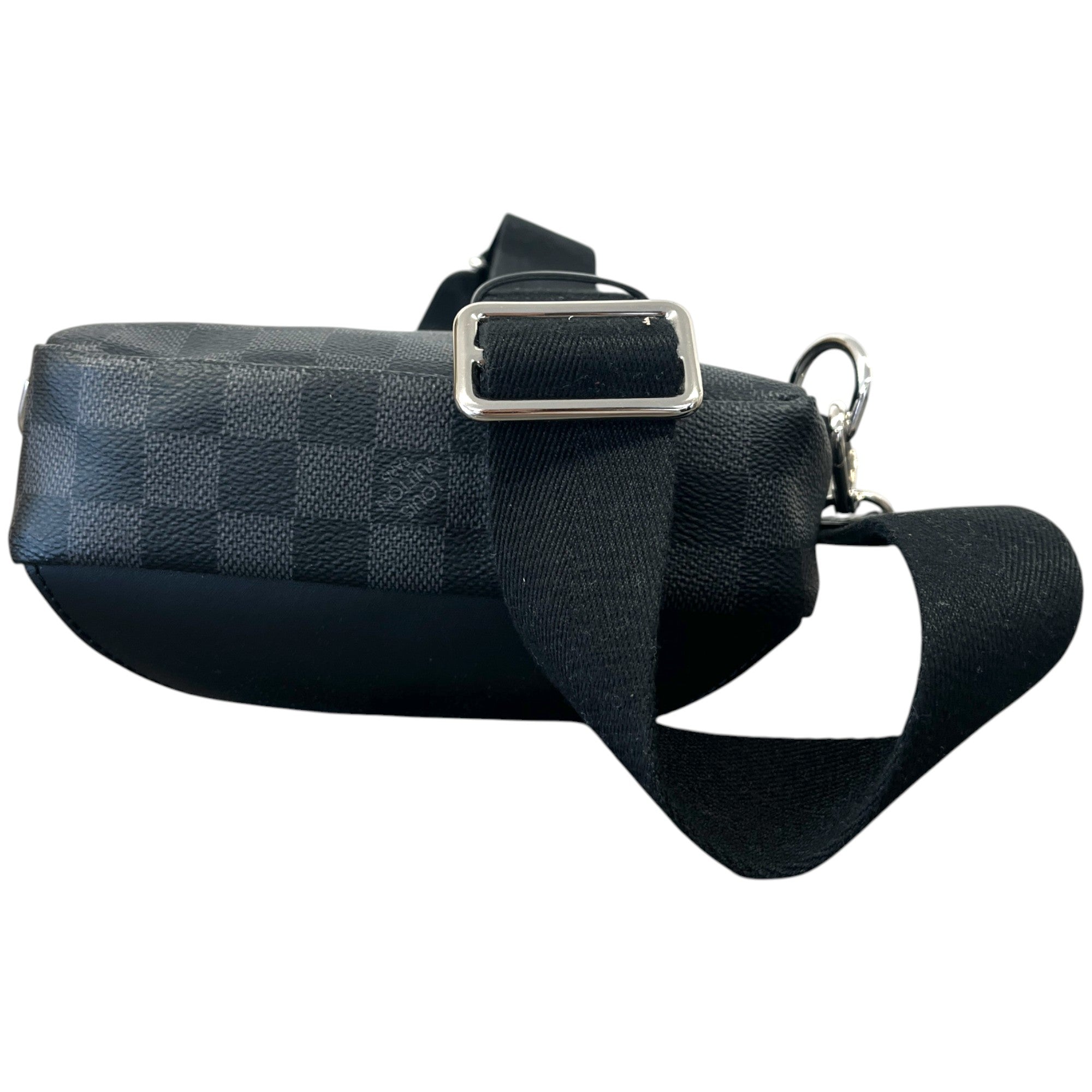 Men's Damier Graphite Avenue Nm Slingbag Messenger Bag Black