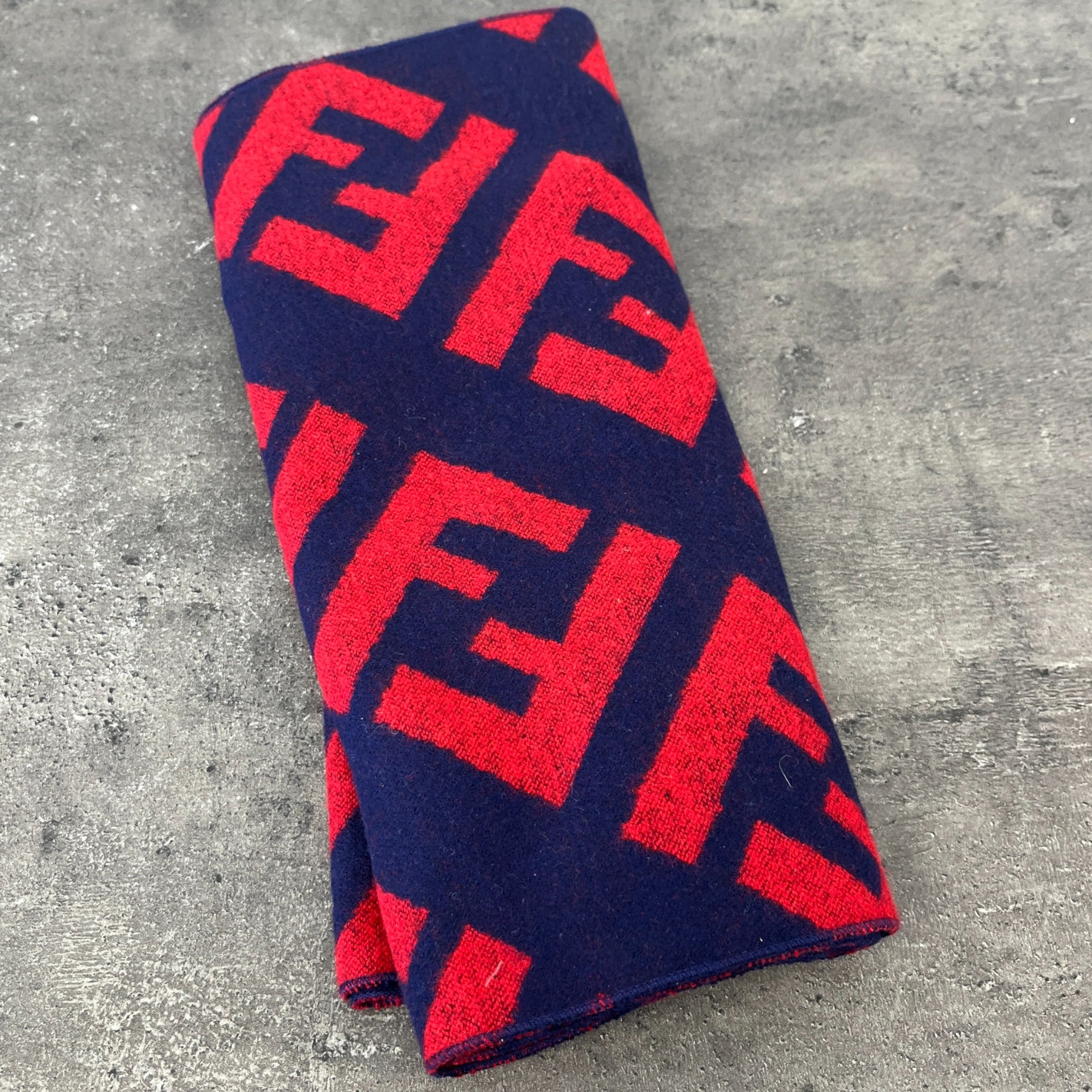 Women's Ff Monogram Scarf Pink