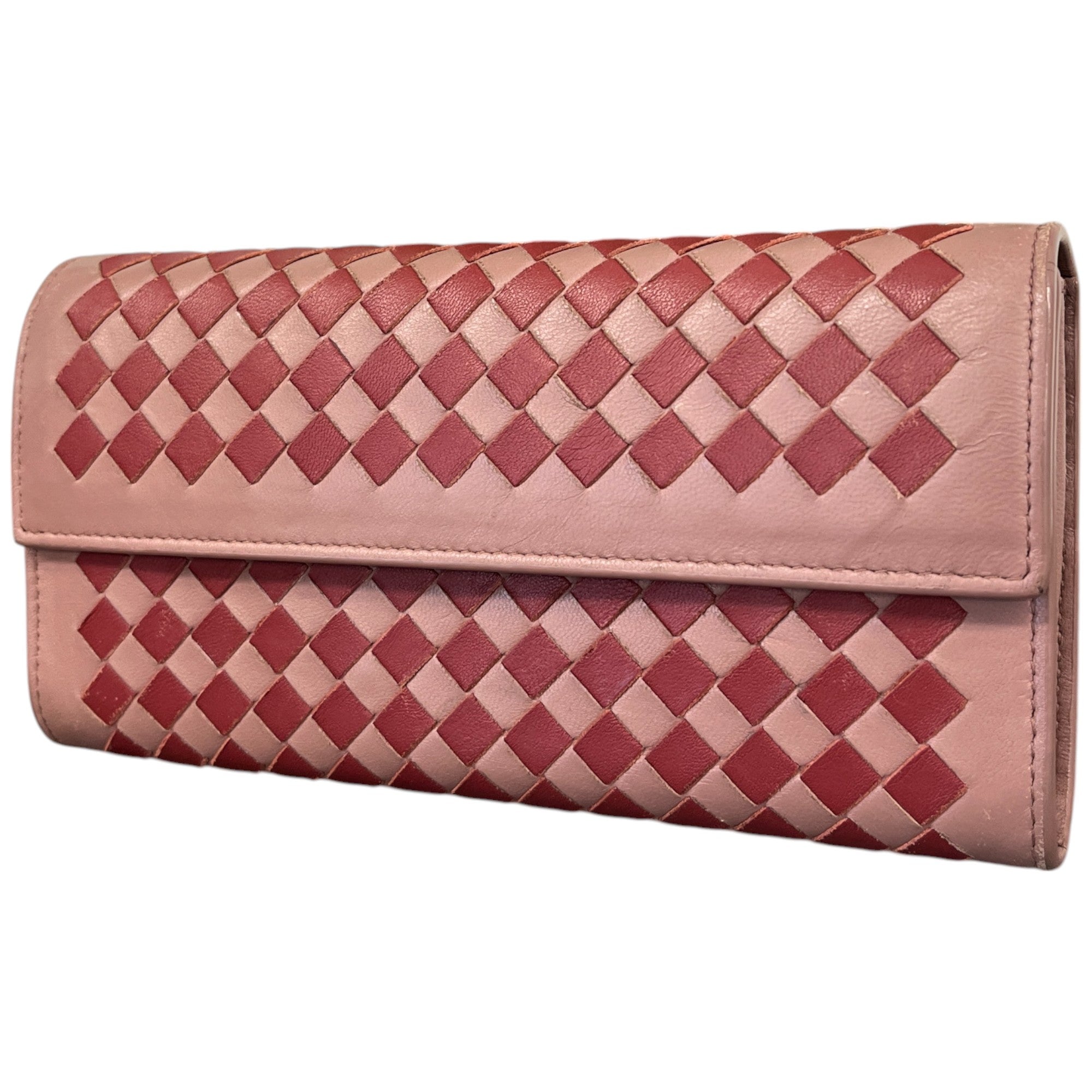 Women's Intrecciato Purse Pink