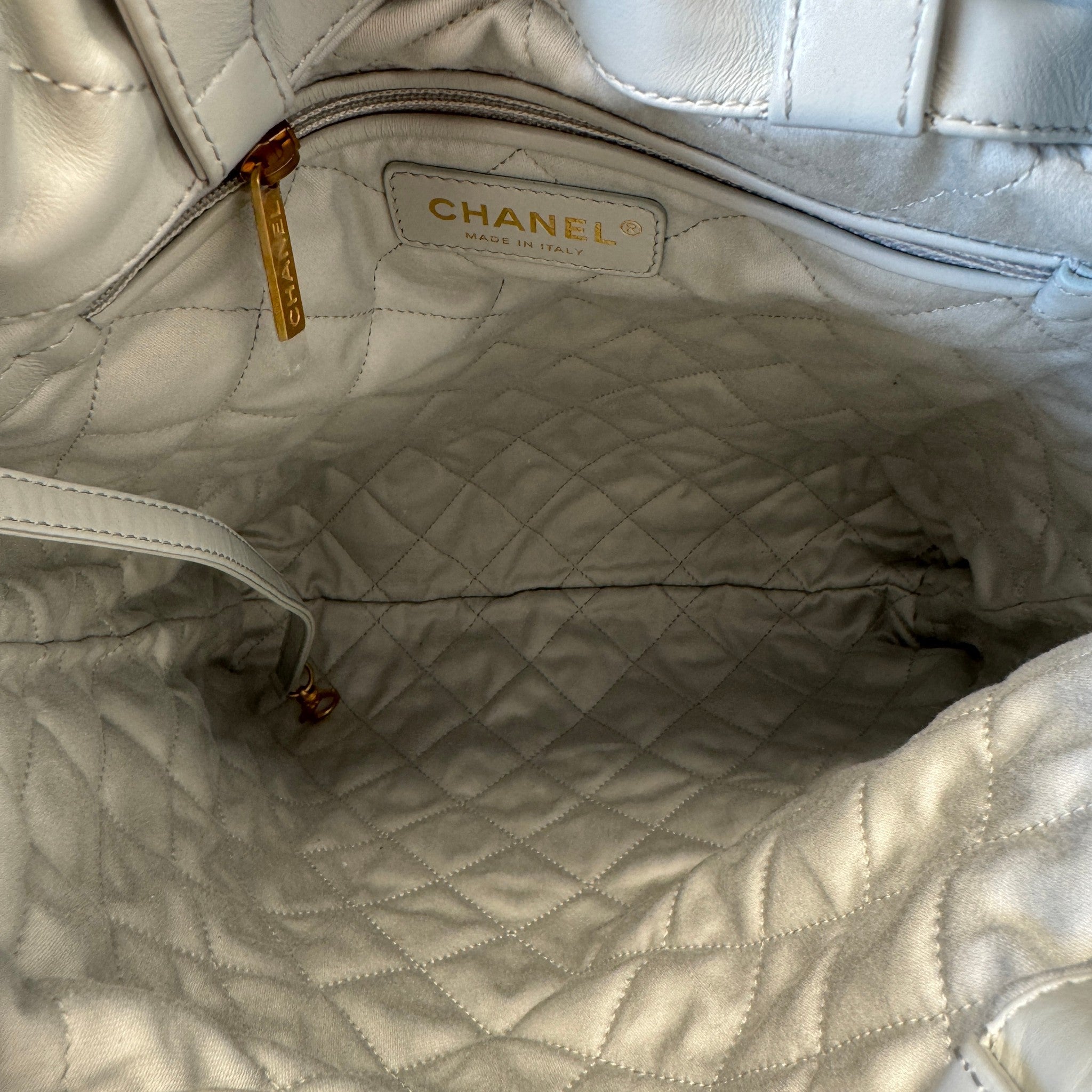 Women's Calfskin 22 Backpack Grey