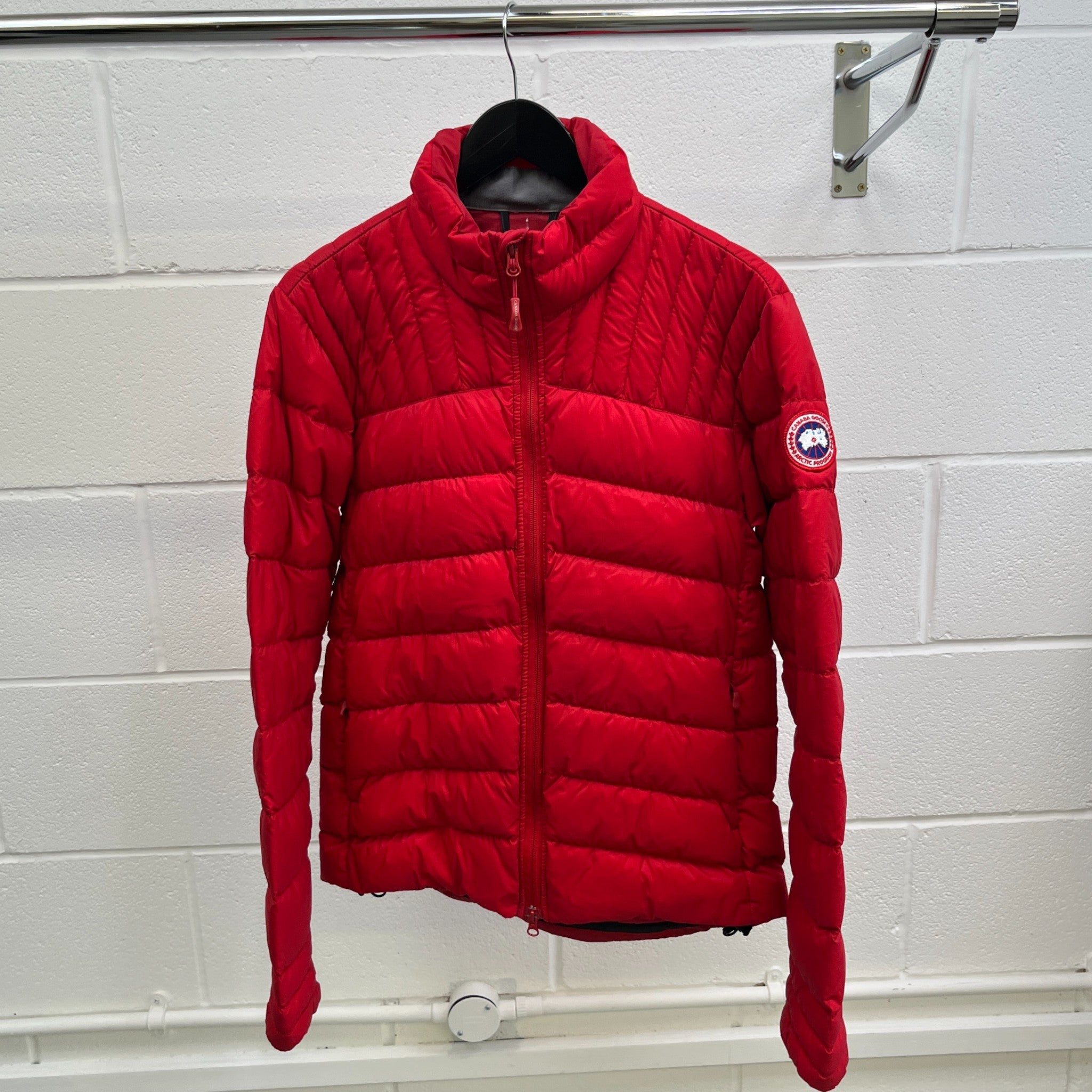 Men's Brookvale Down Jacket Red Size M