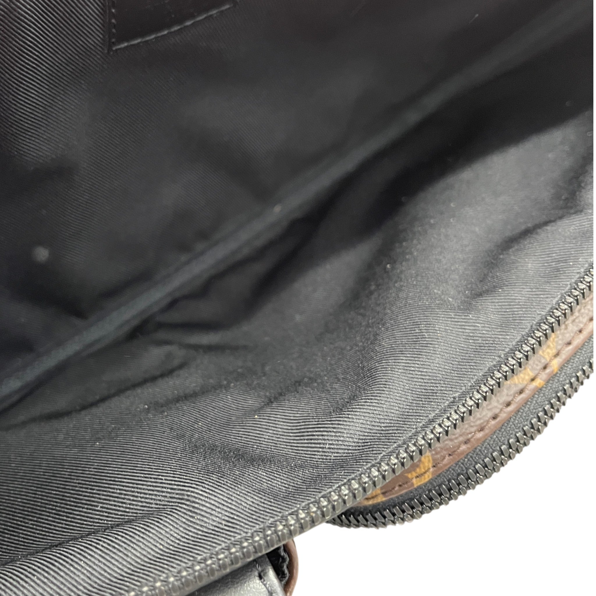 Men's Monogram Macassar Christopher Belt Bag Brown