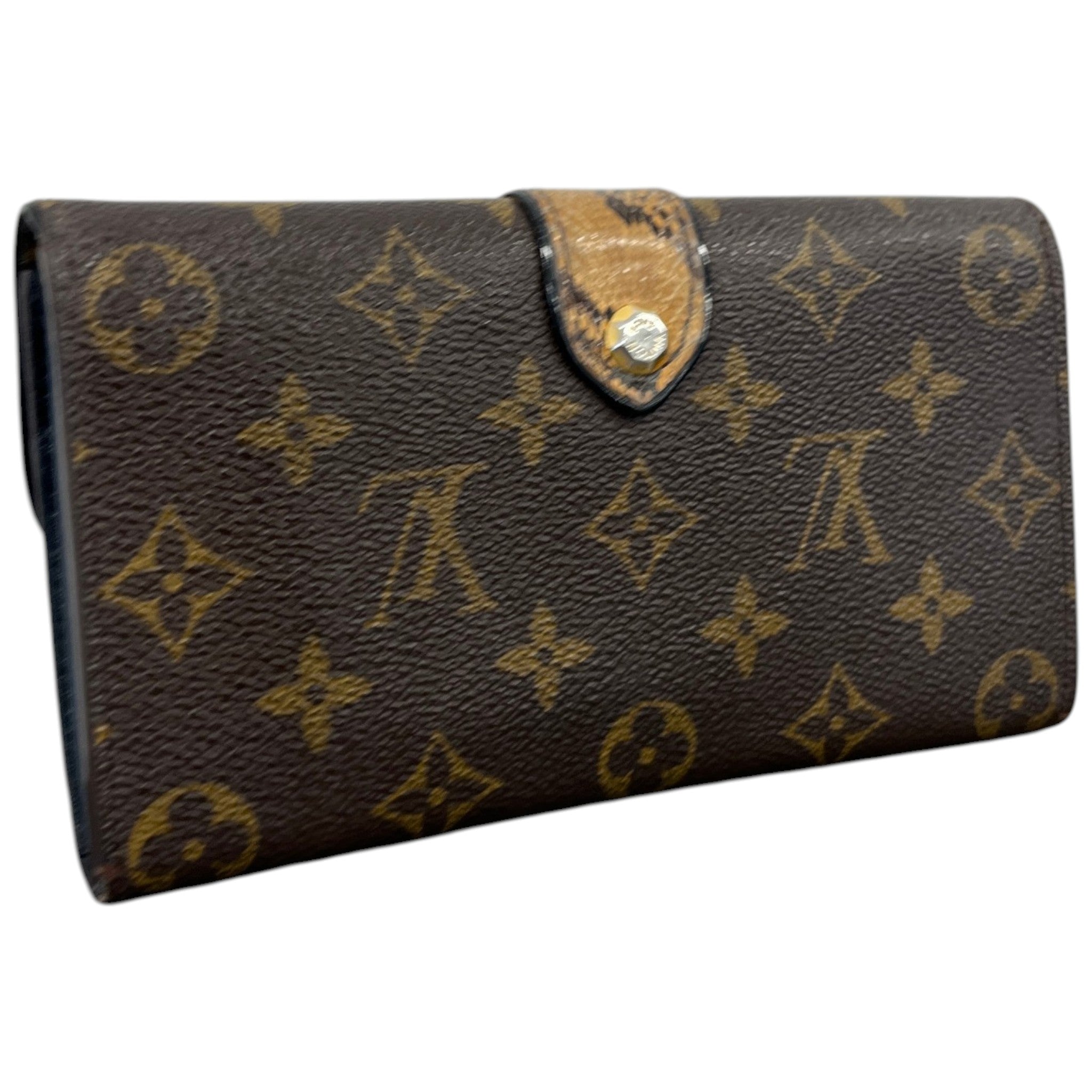 Women's Monogramissime Exotique Python Trim Wallet Brown