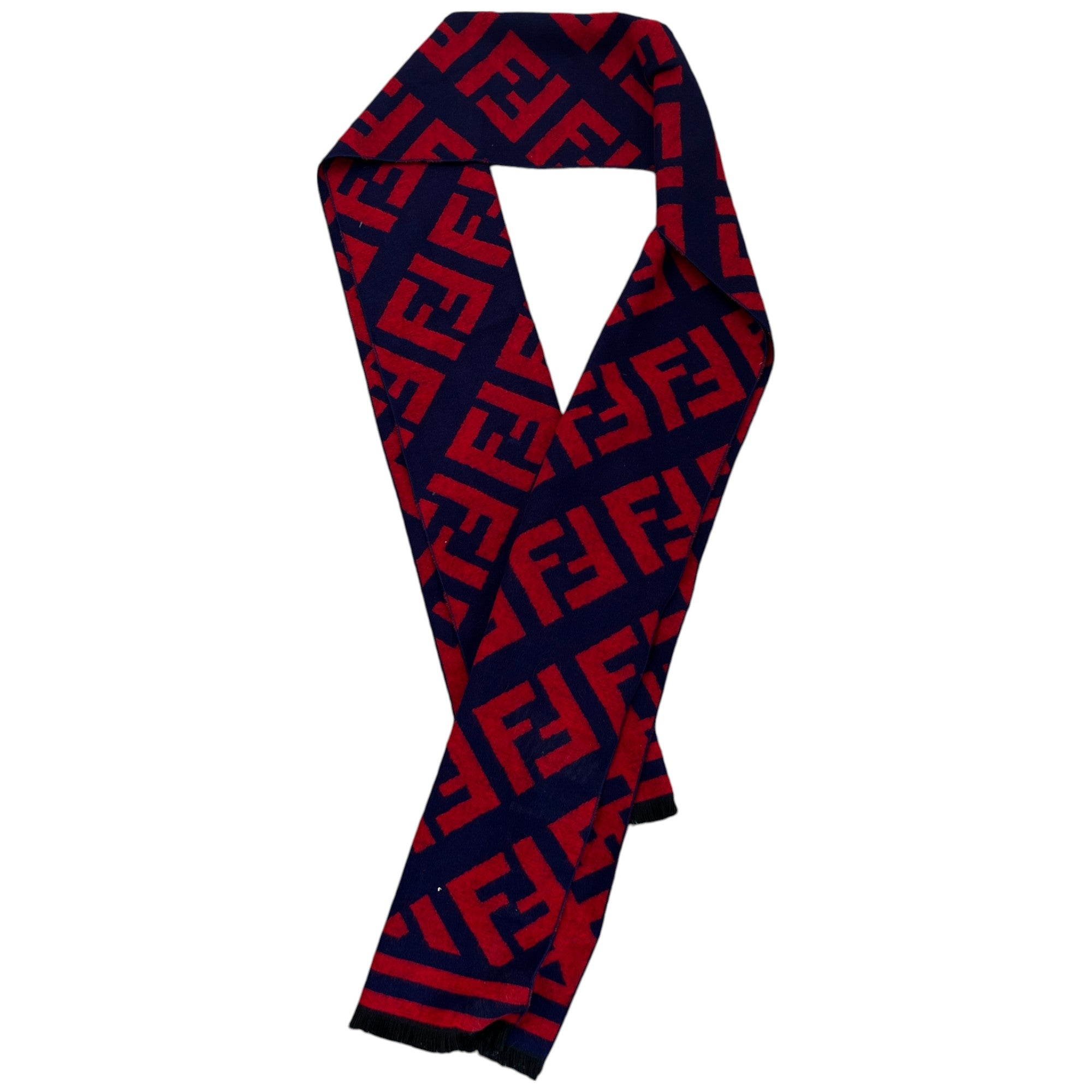 Women's Ff Monogram Scarf Pink