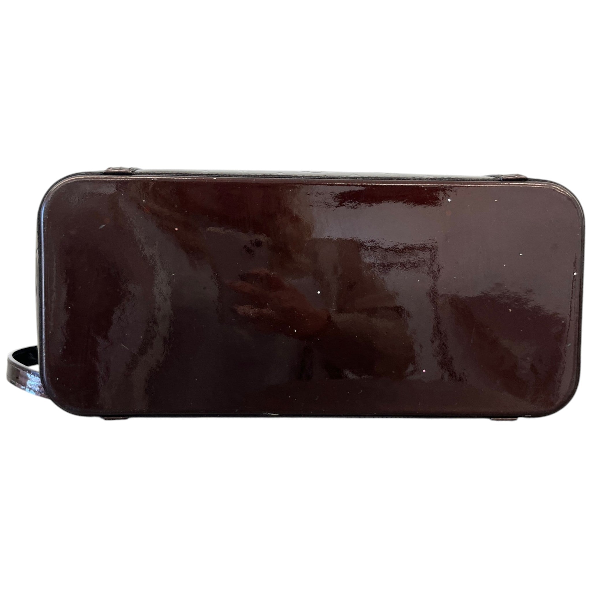 Women's Vernis Leather Avalon Gm Bag Burgundy
