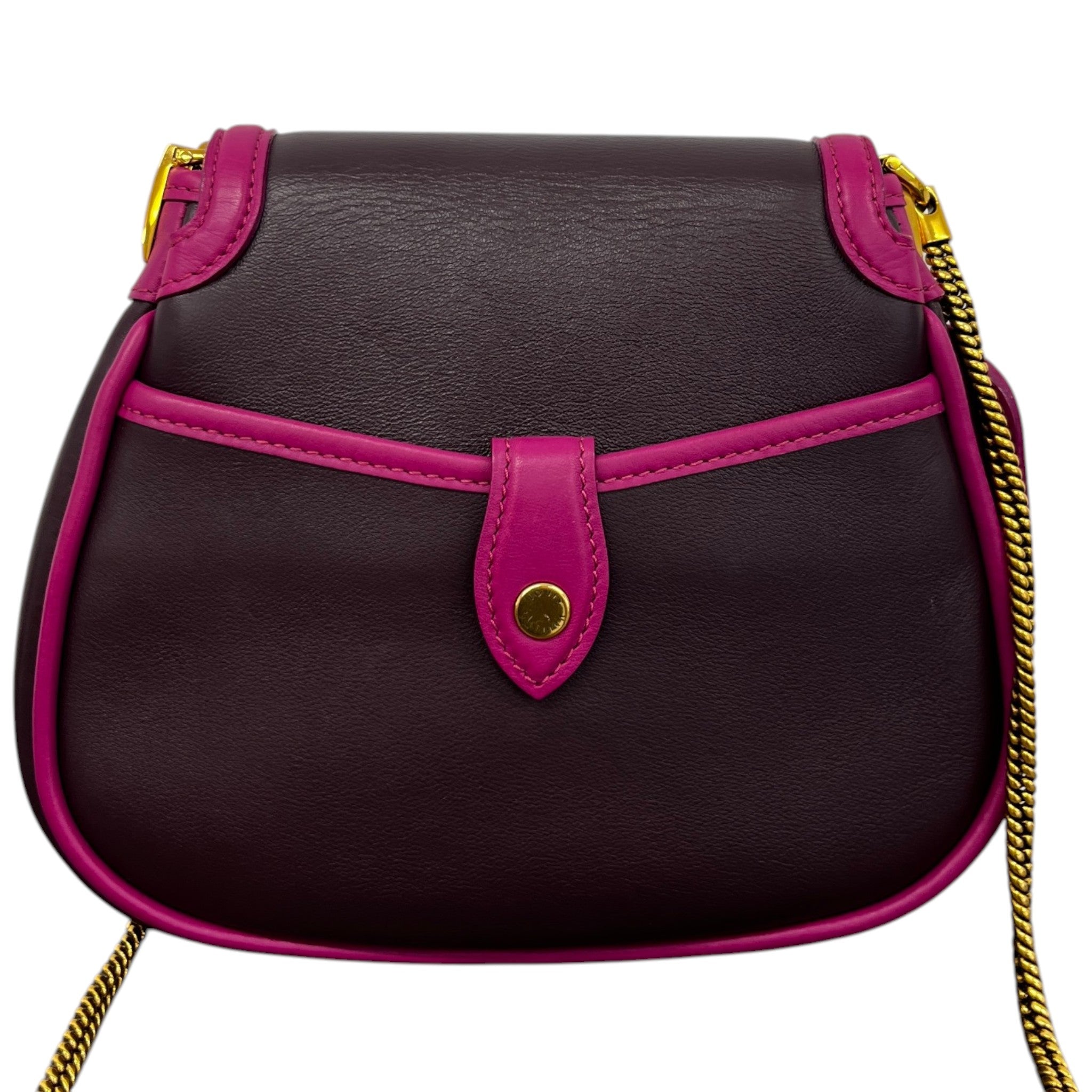 Women's Art Deco Trapeze Bag Purple