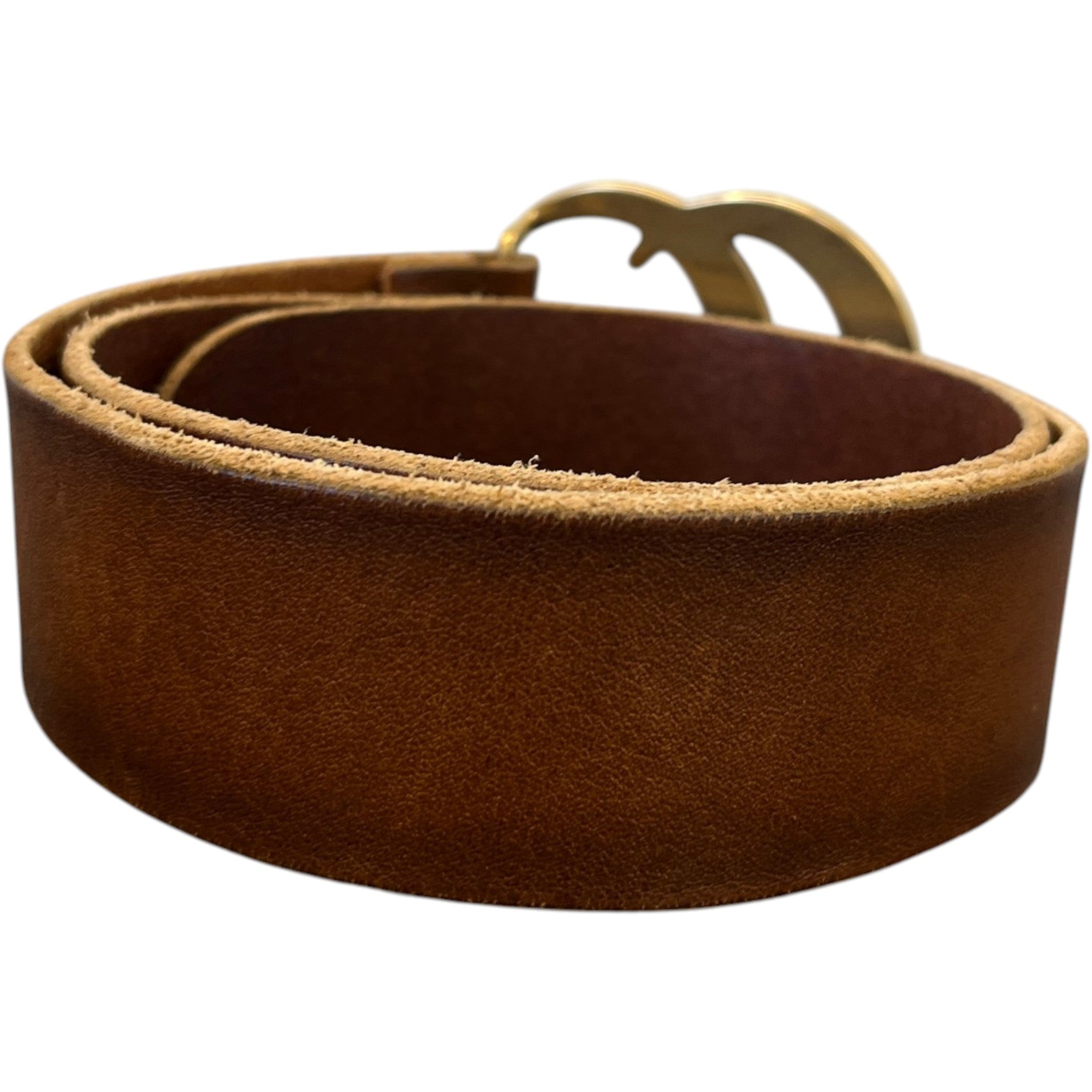 Women's Gg Marmont Belt Brown Size 70CM / UK 6